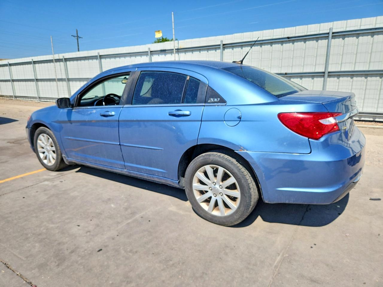 2011 Chrysler 200 Touring Синий vin: 1C3BC1FG7BN538506