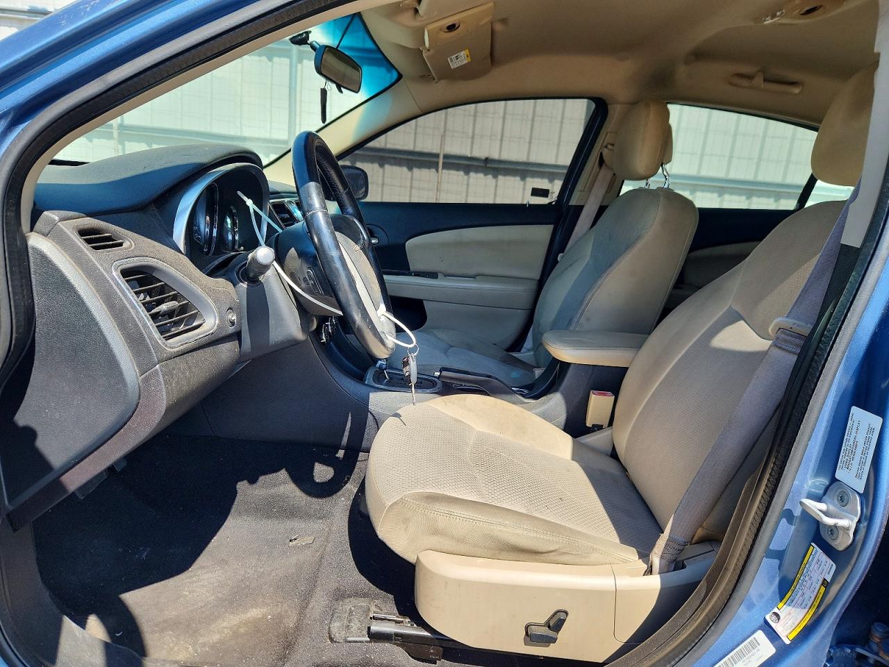 2011 Chrysler 200 Touring Синий vin: 1C3BC1FG7BN538506