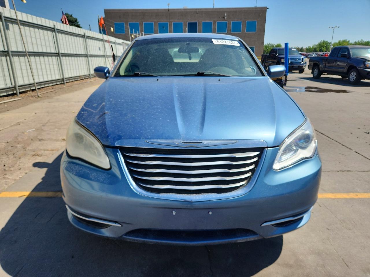 2011 Chrysler 200 Touring Синий vin: 1C3BC1FG7BN538506