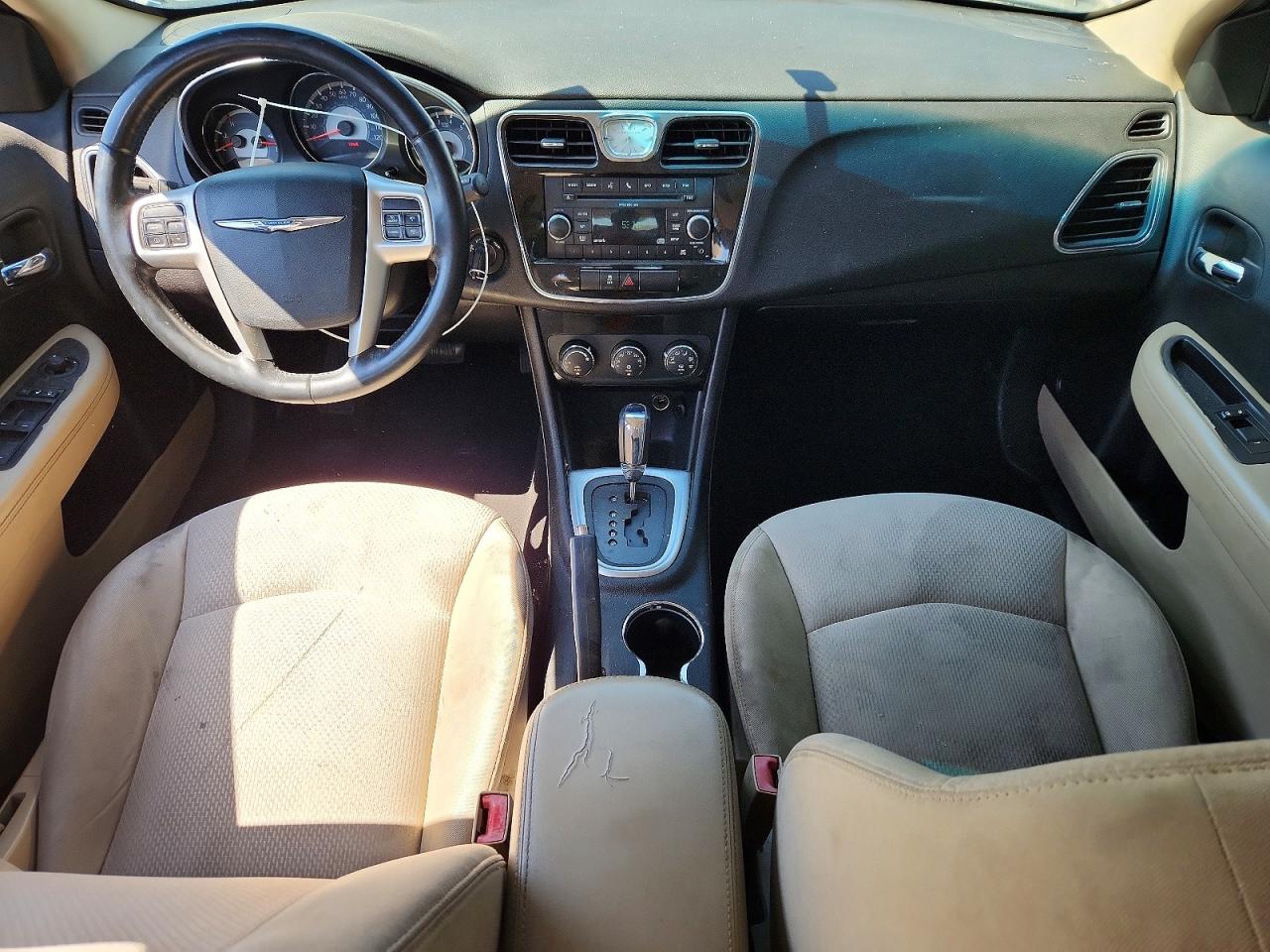 2011 Chrysler 200 Touring Синий vin: 1C3BC1FG7BN538506