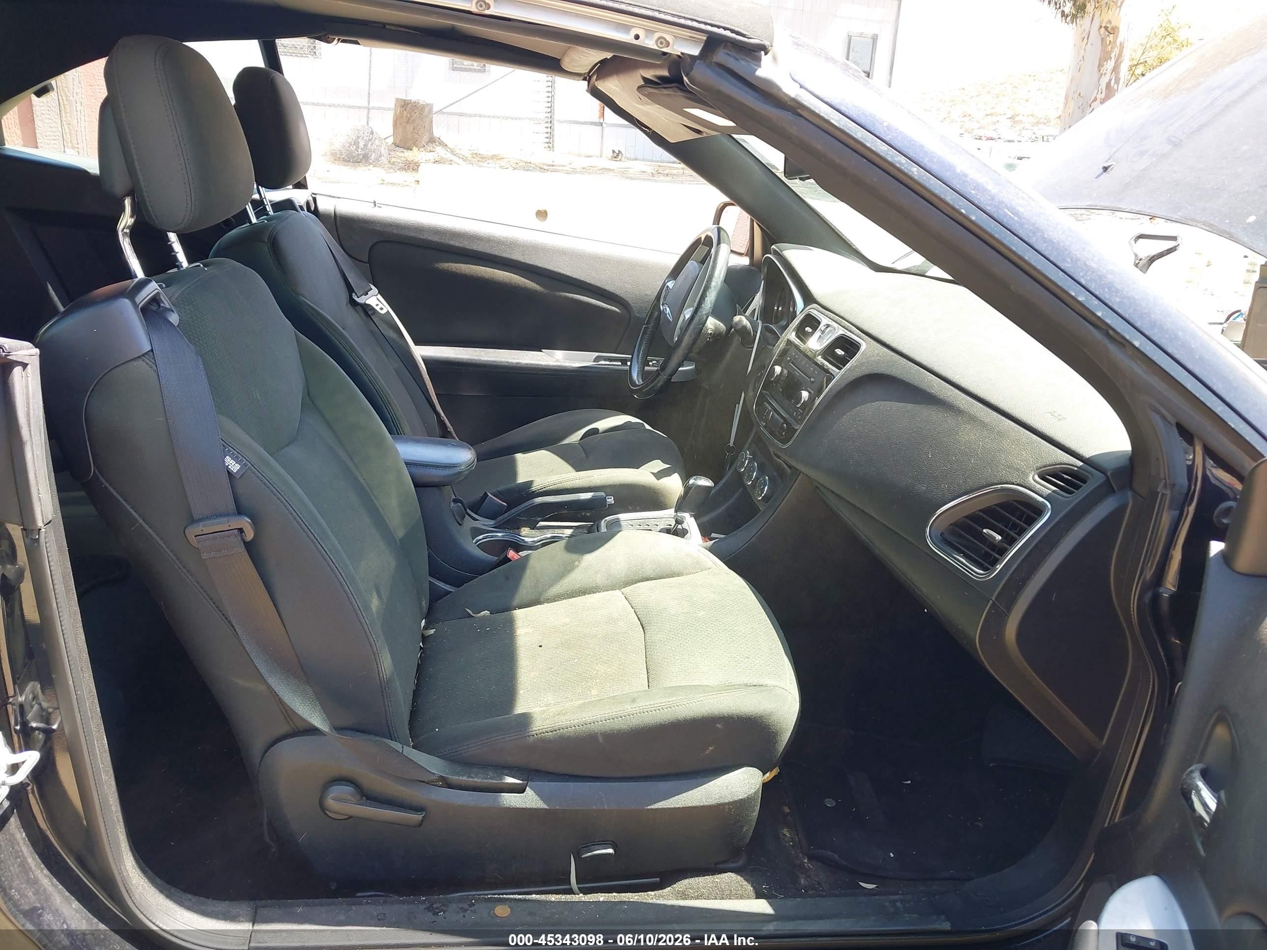 2011 Chrysler 200 Touring Blue vin: 1C3BC2EB4BN530231