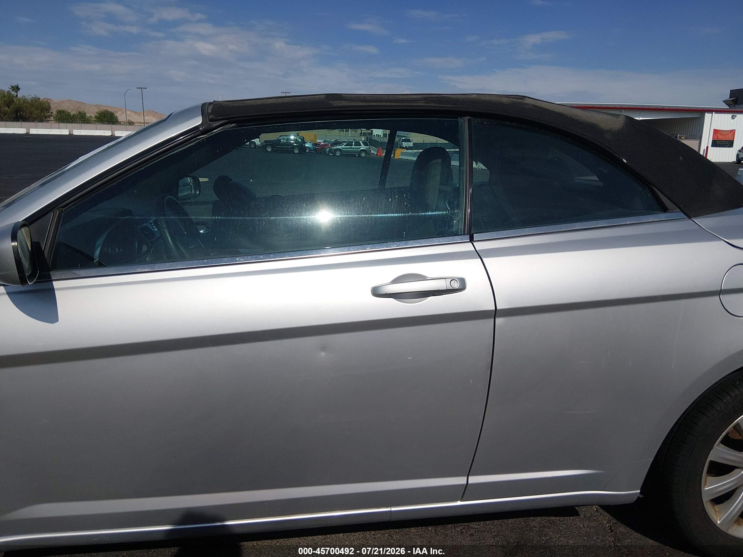 2011 Chrysler 200 Touring Silver vin: 1C3BC2EB5BN532487