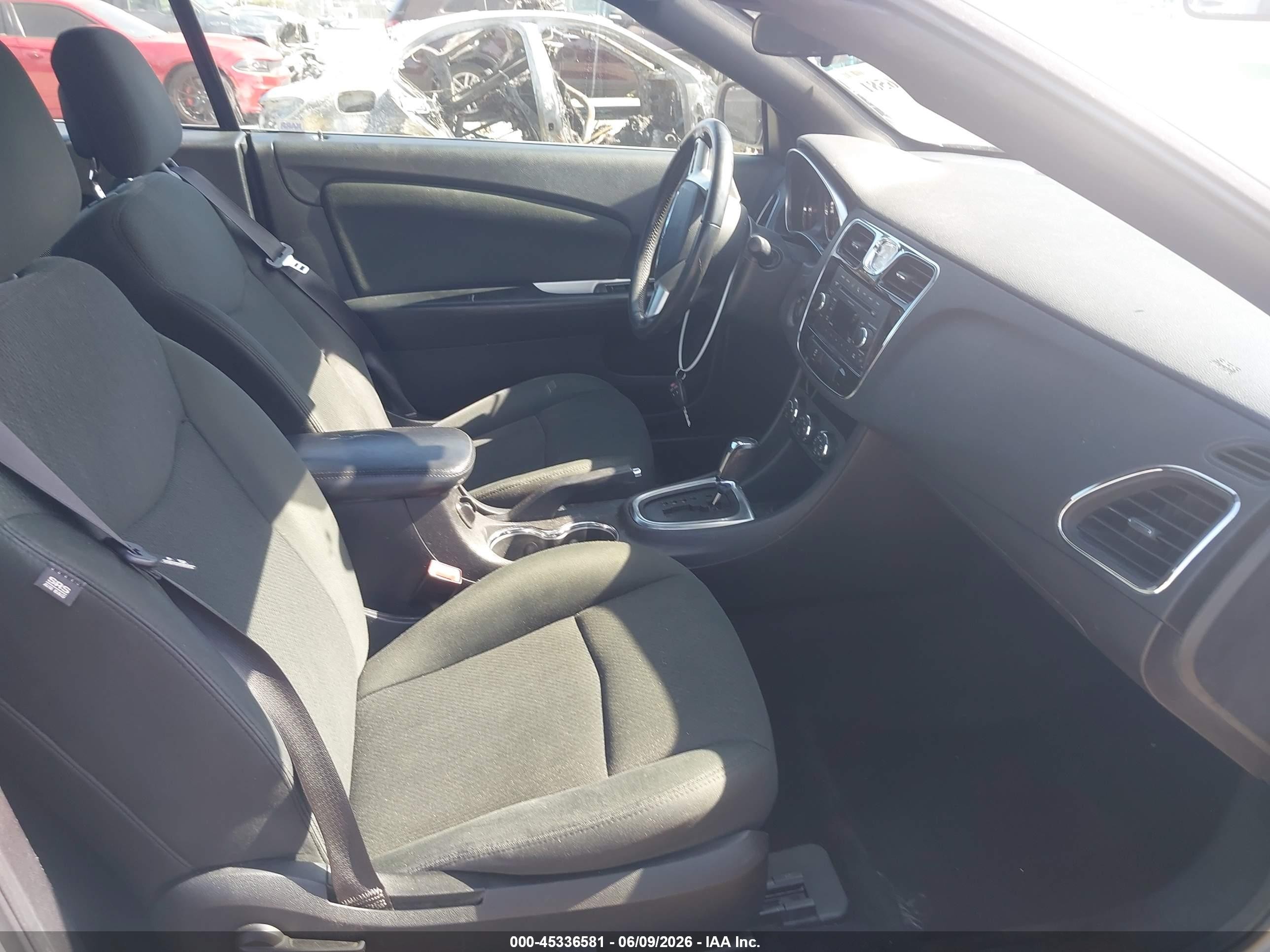 2011 Chrysler 200 Touring Gray vin: 1C3BC2EB7BN606993