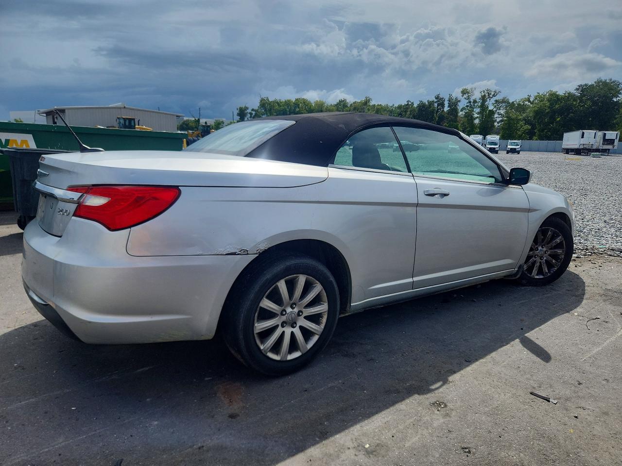 2011 Chrysler 200 Touring Серебряный vin: 1C3BC2EG3BN577908