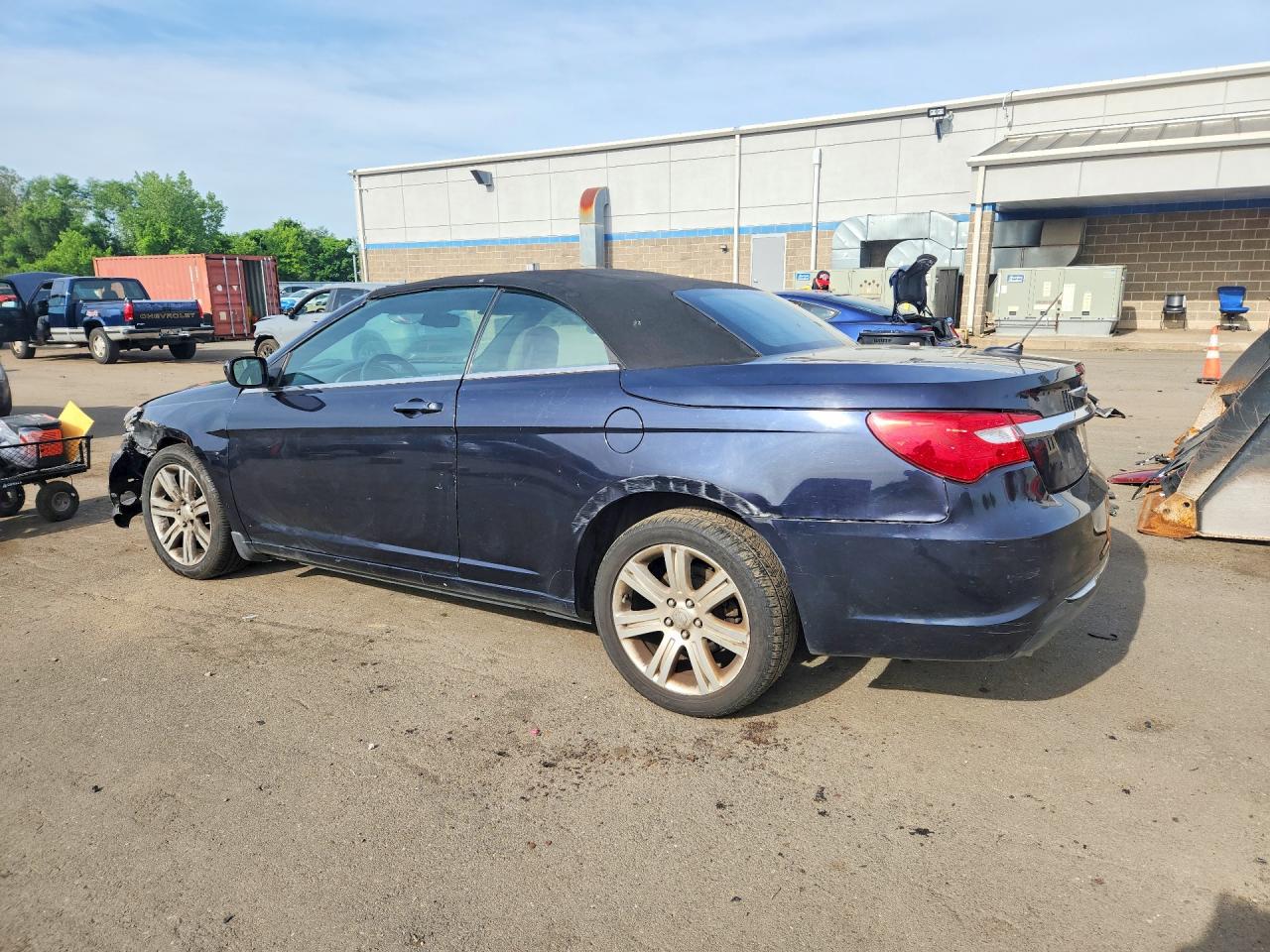 2011 Chrysler 200 Touring Black vin: 1C3BC2EG6BN576798