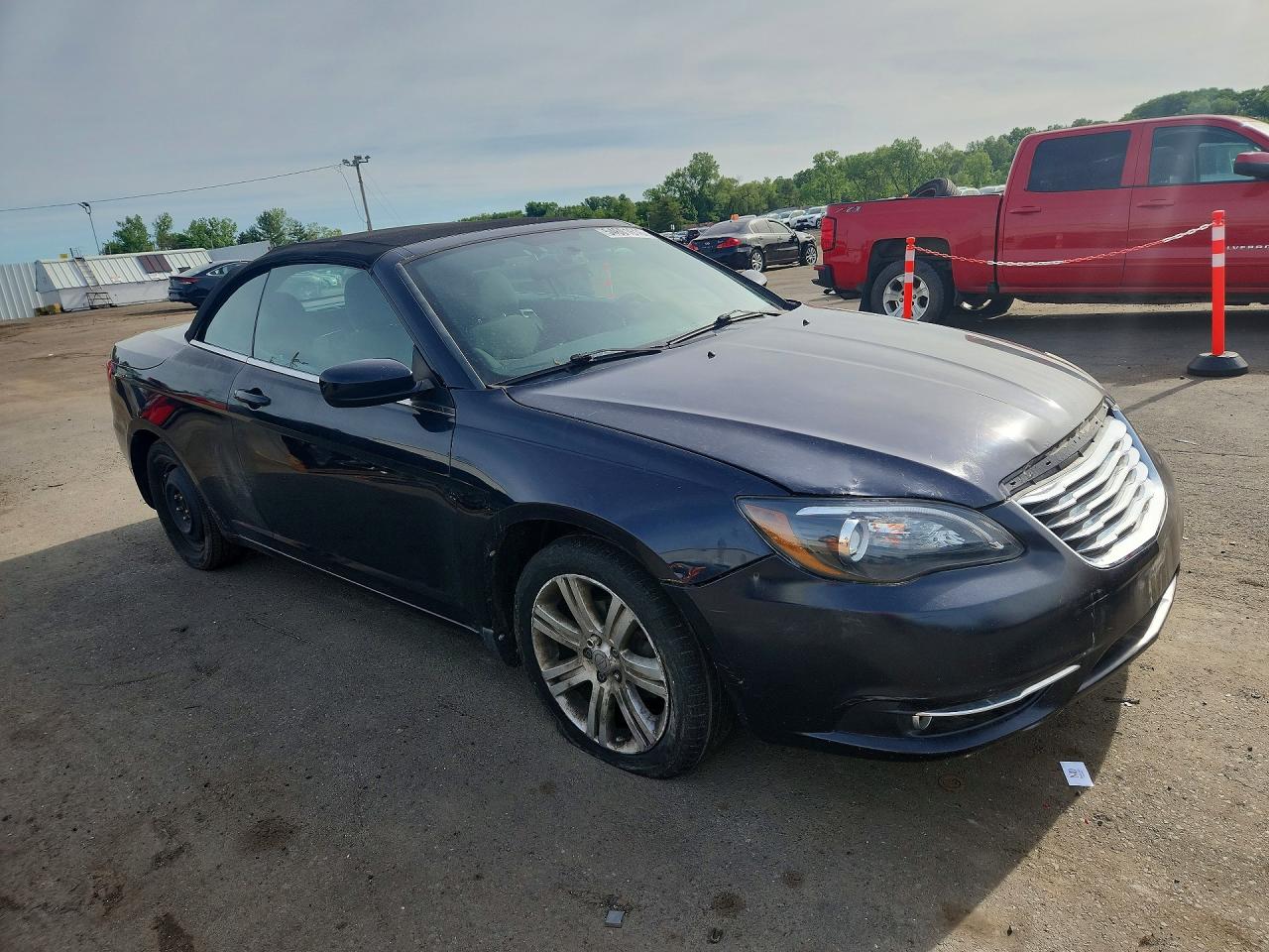 2011 Chrysler 200 Touring Black vin: 1C3BC2EG6BN576798