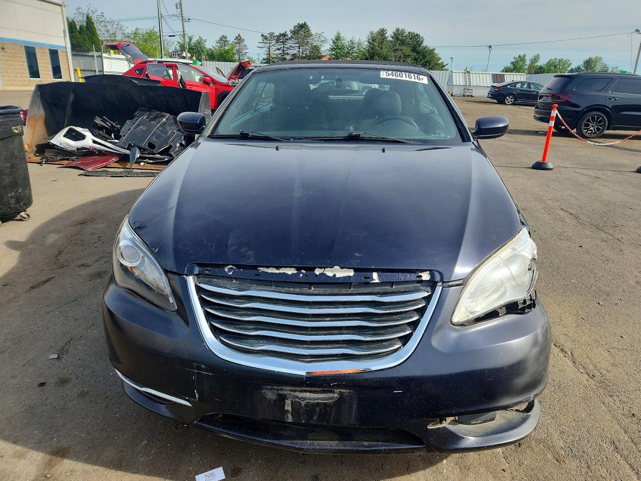 2011 Chrysler 200 Touring Black vin: 1C3BC2EG6BN576798