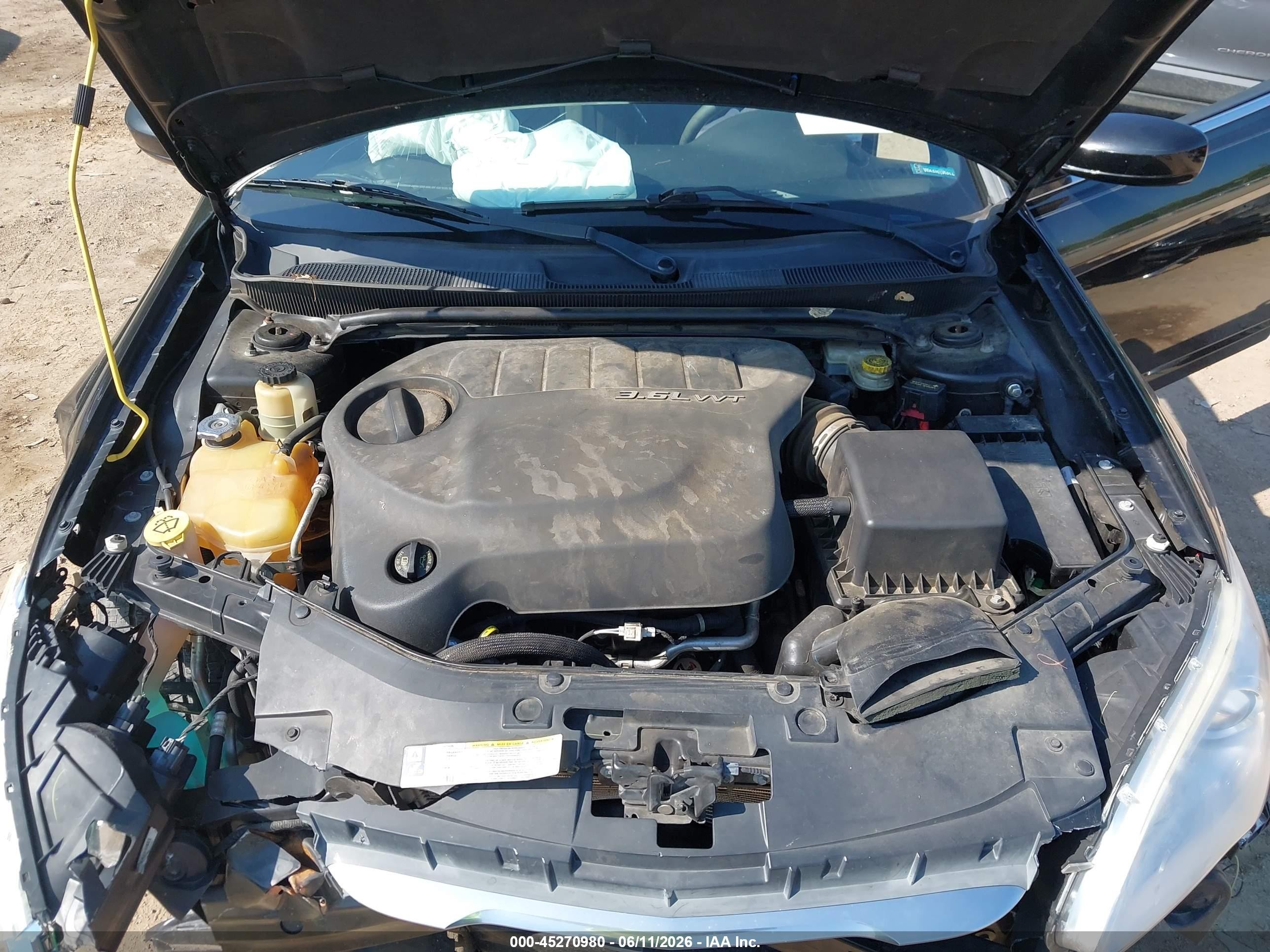 2011 Chrysler 200 Touring Черный vin: 1C3BC2EG7BN612739