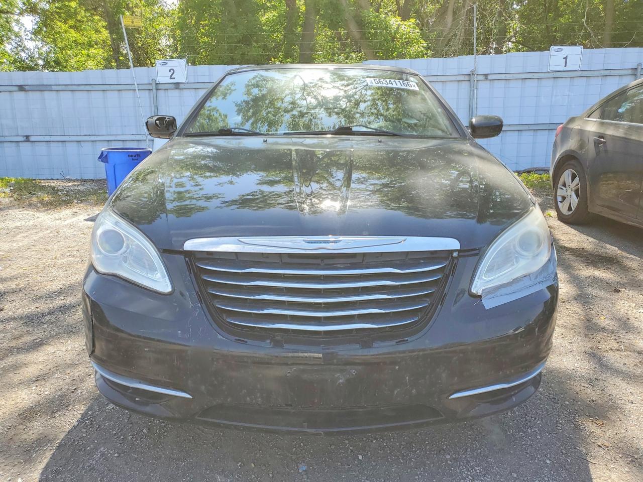 2011 Chrysler 200 Touring Black vin: 1C3BC2EGXBN565576