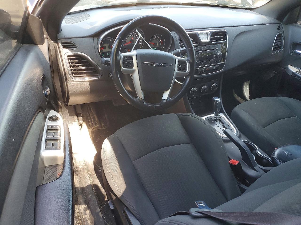 2011 Chrysler 200 Touring Black vin: 1C3BC2EGXBN565576