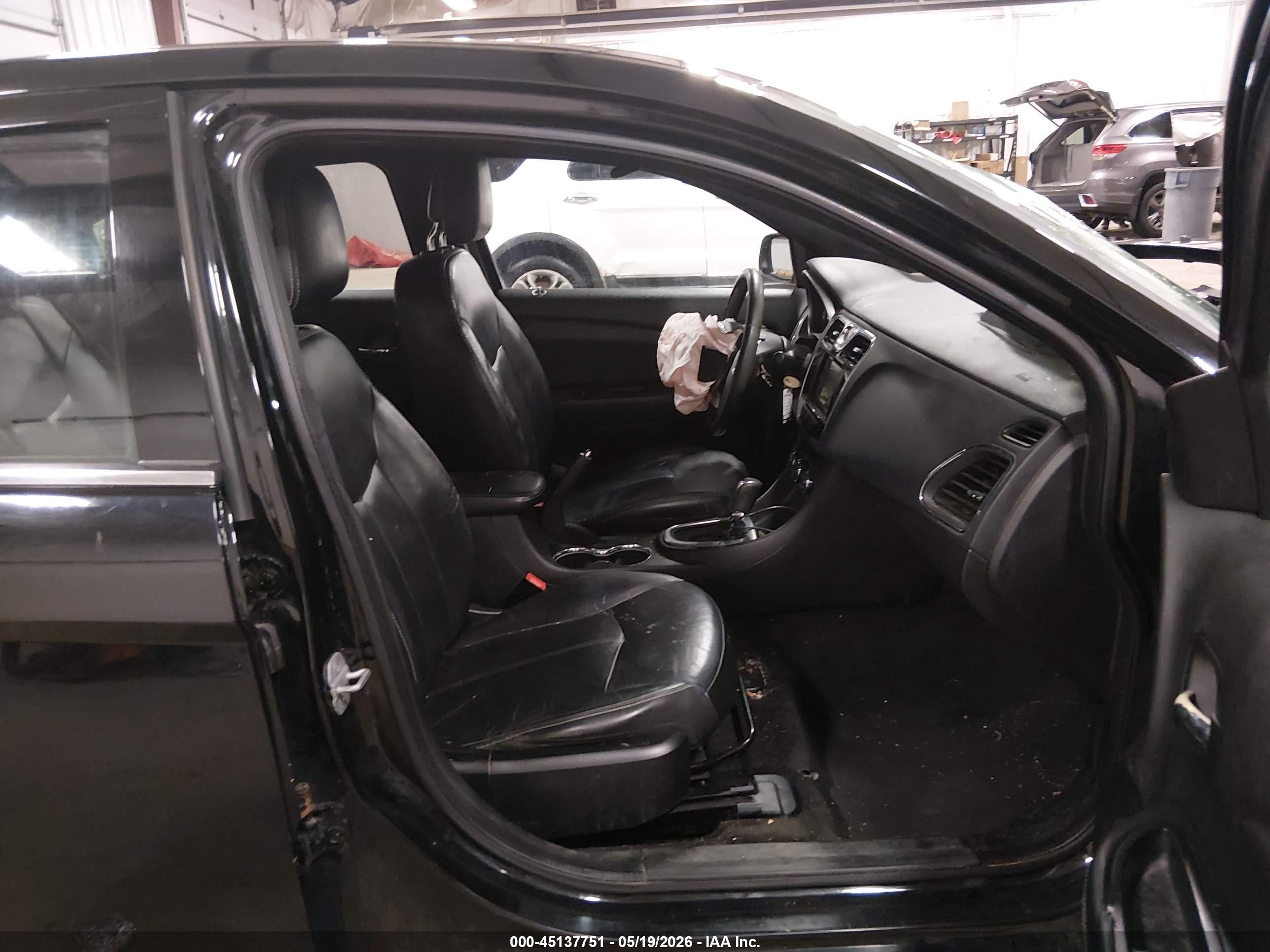 2011 Chrysler 200 Limited Black vin: 1C3BC2FB0BN616098
