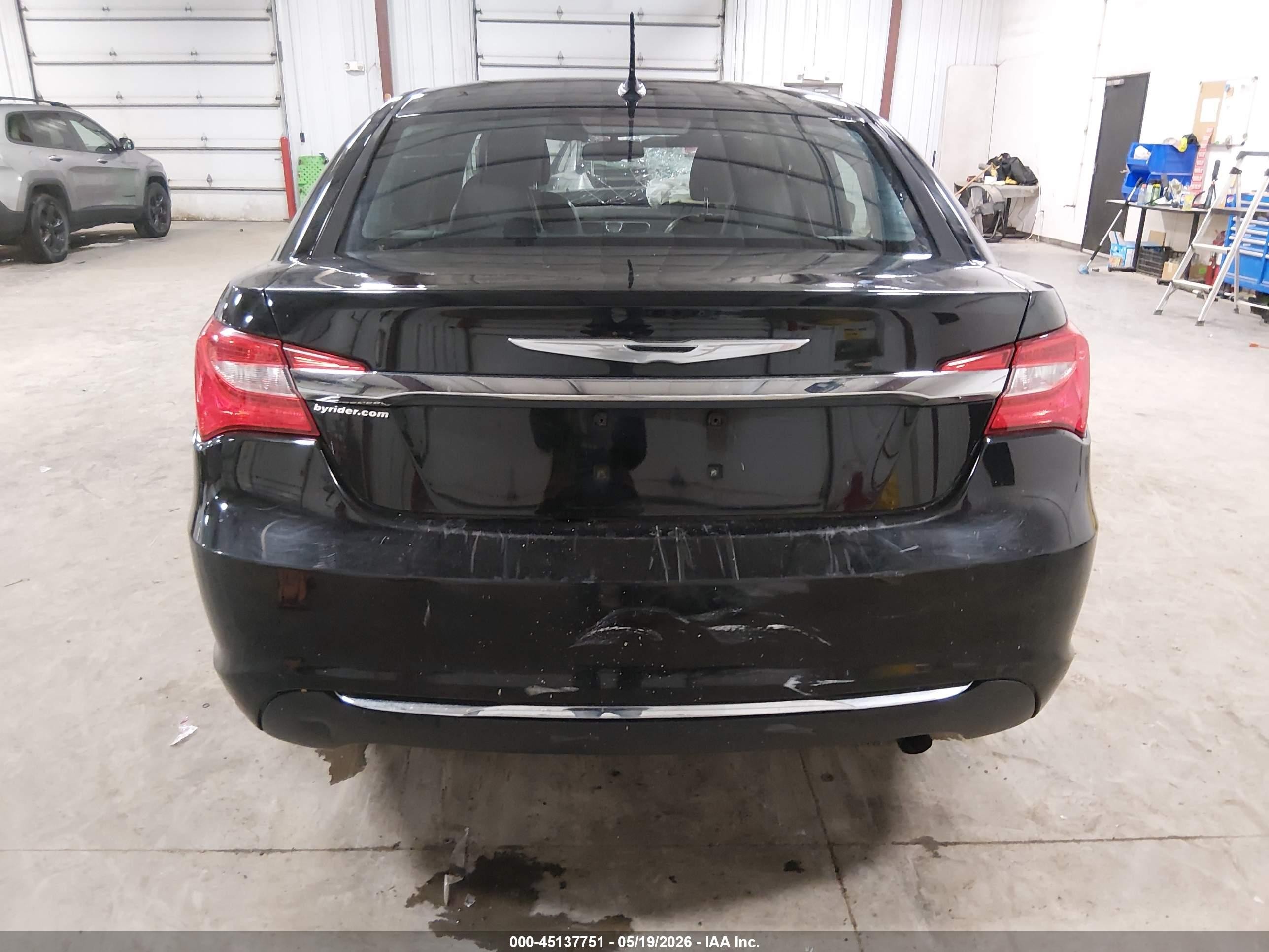 2011 Chrysler 200 Limited Black vin: 1C3BC2FB0BN616098