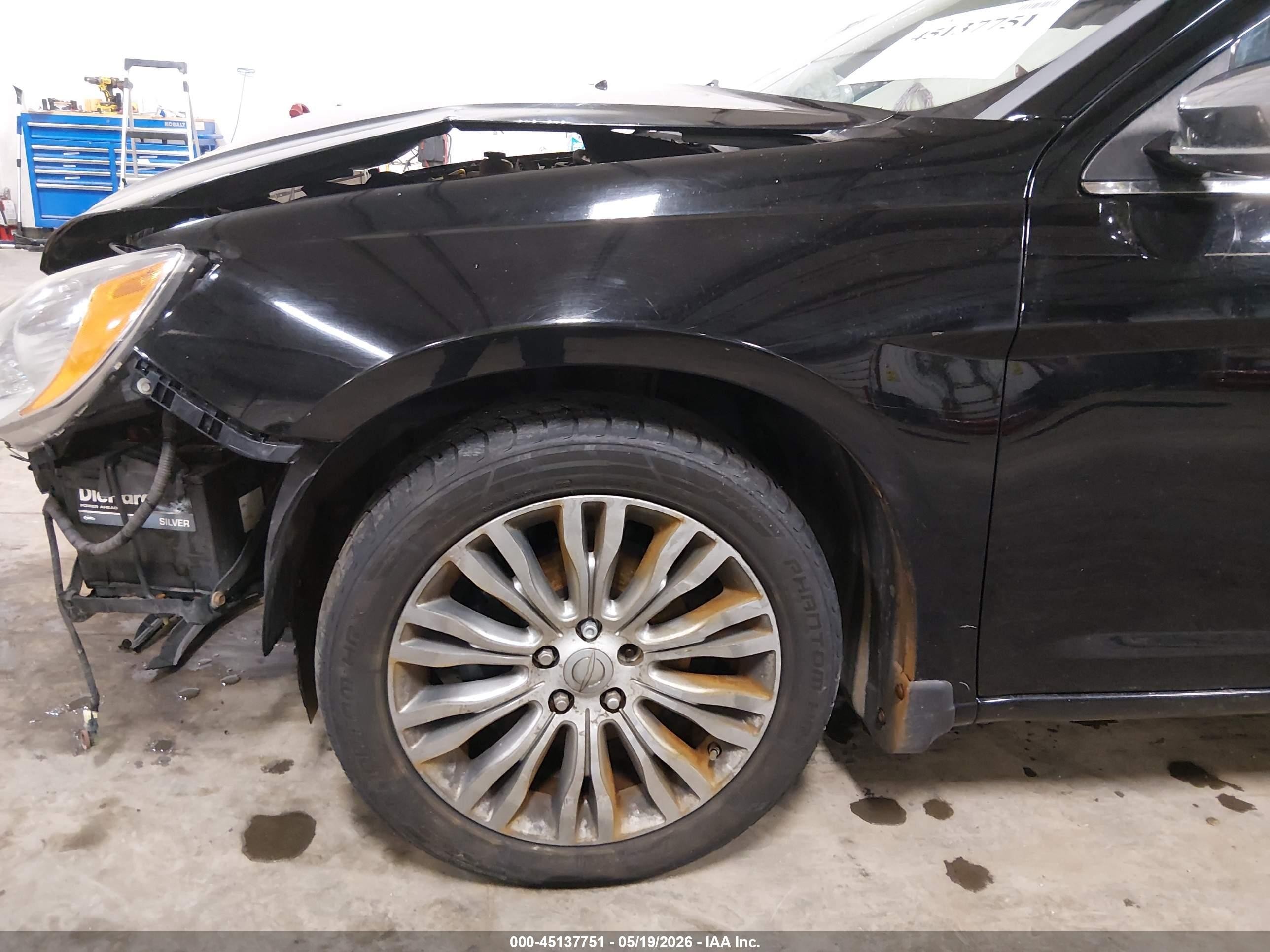 2011 Chrysler 200 Limited Black vin: 1C3BC2FB0BN616098