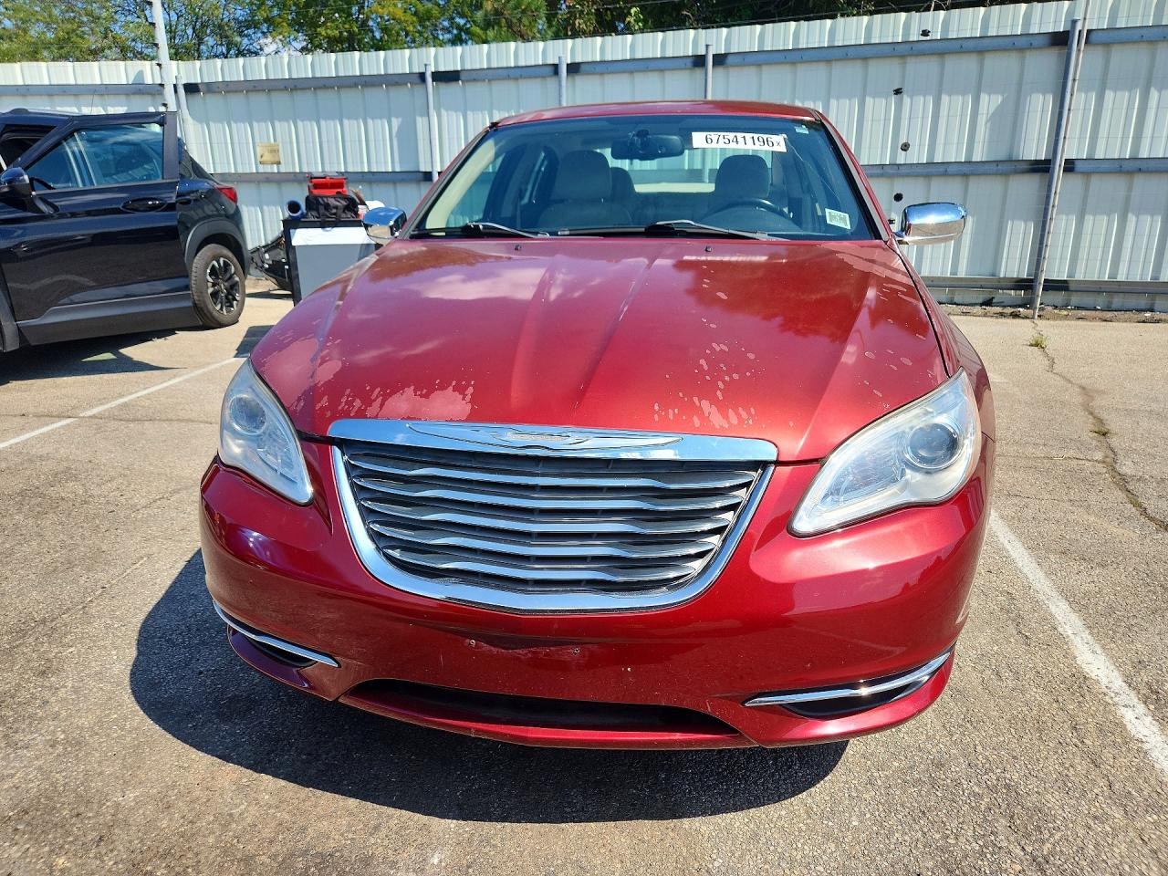 2011 Chrysler 200 Limited Maroon vin: 1C3BC2FBXBN595051
