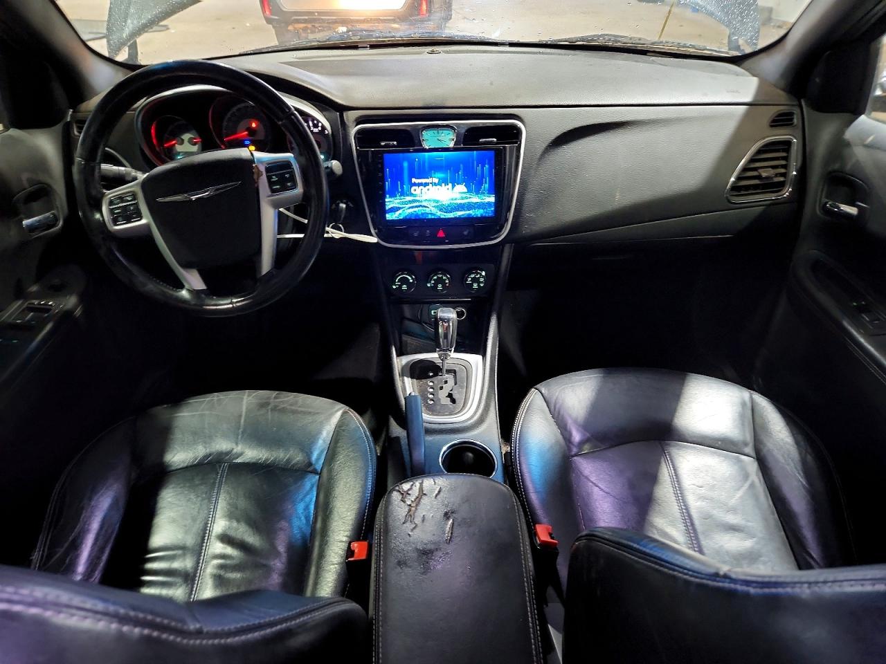 2011 Chrysler 200 Limited Black vin: 1C3BC2FG0BN520418