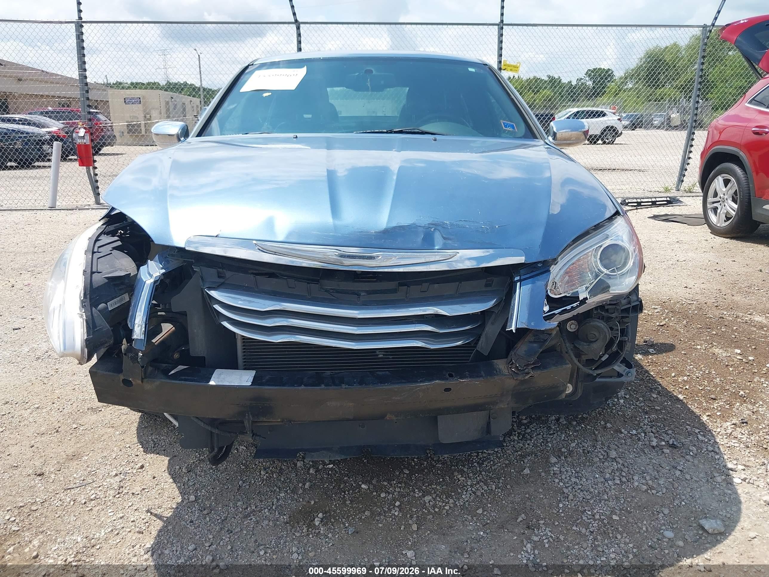 2011 Chrysler 200 Limited Blue vin: 1C3BC2FG1BN571488