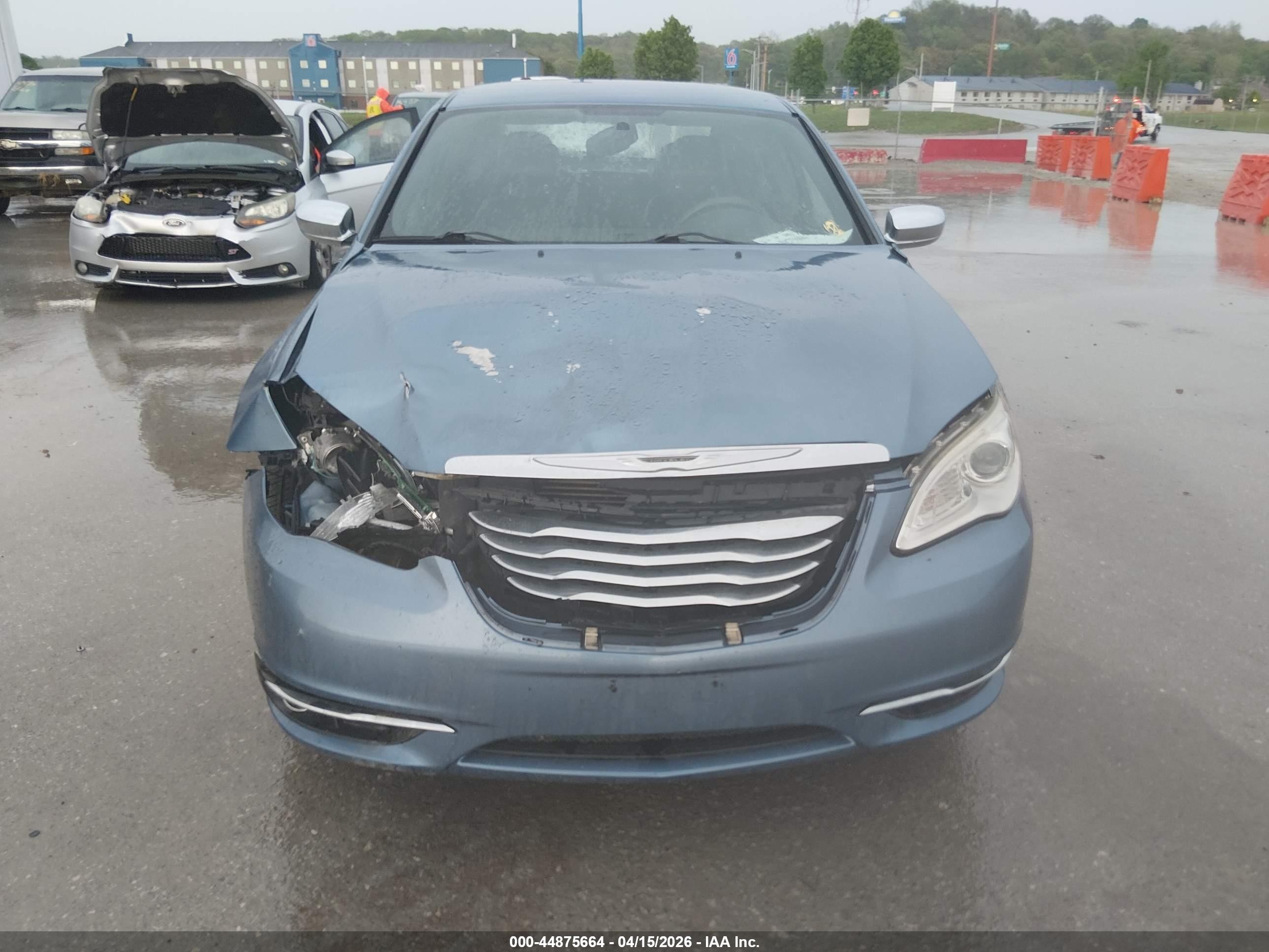 2011 Chrysler 200 Limited Blue vin: 1C3BC2FG1BN619345
