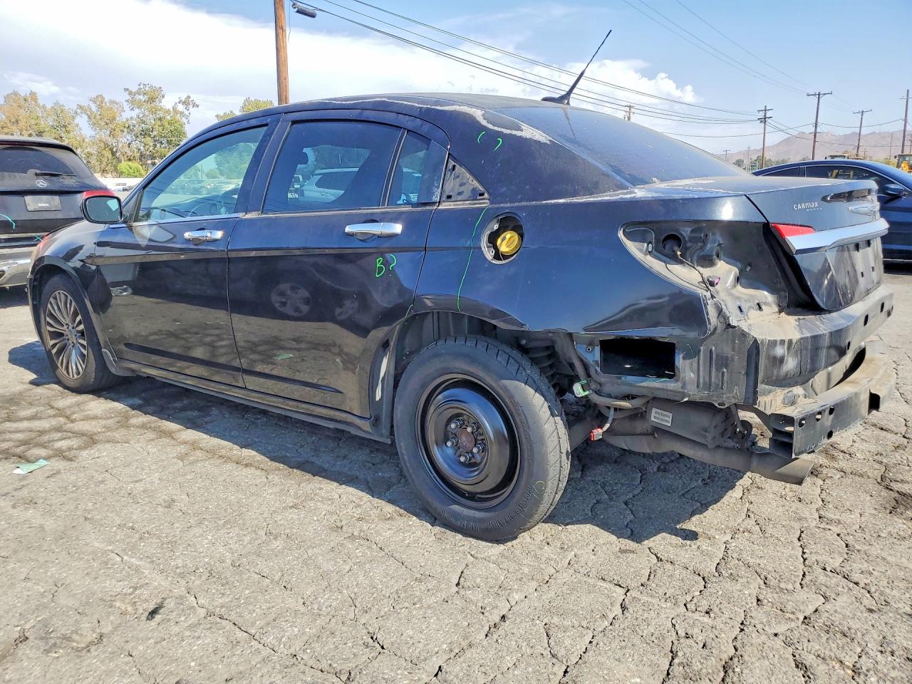 2011 Chrysler 200 Limited Black vin: 1C3BC2FG2BN504723