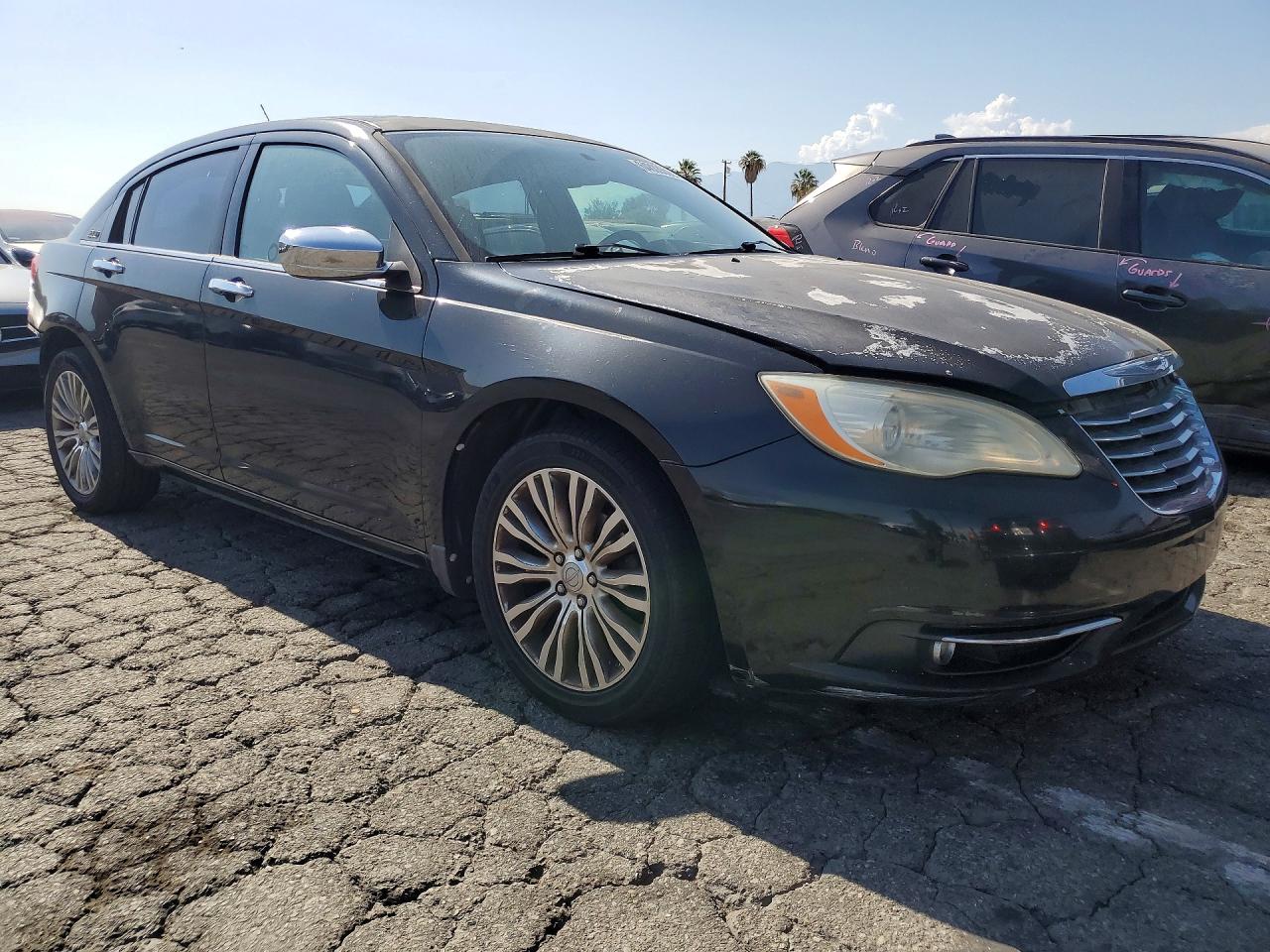 2011 Chrysler 200 Limited Black vin: 1C3BC2FG2BN504723