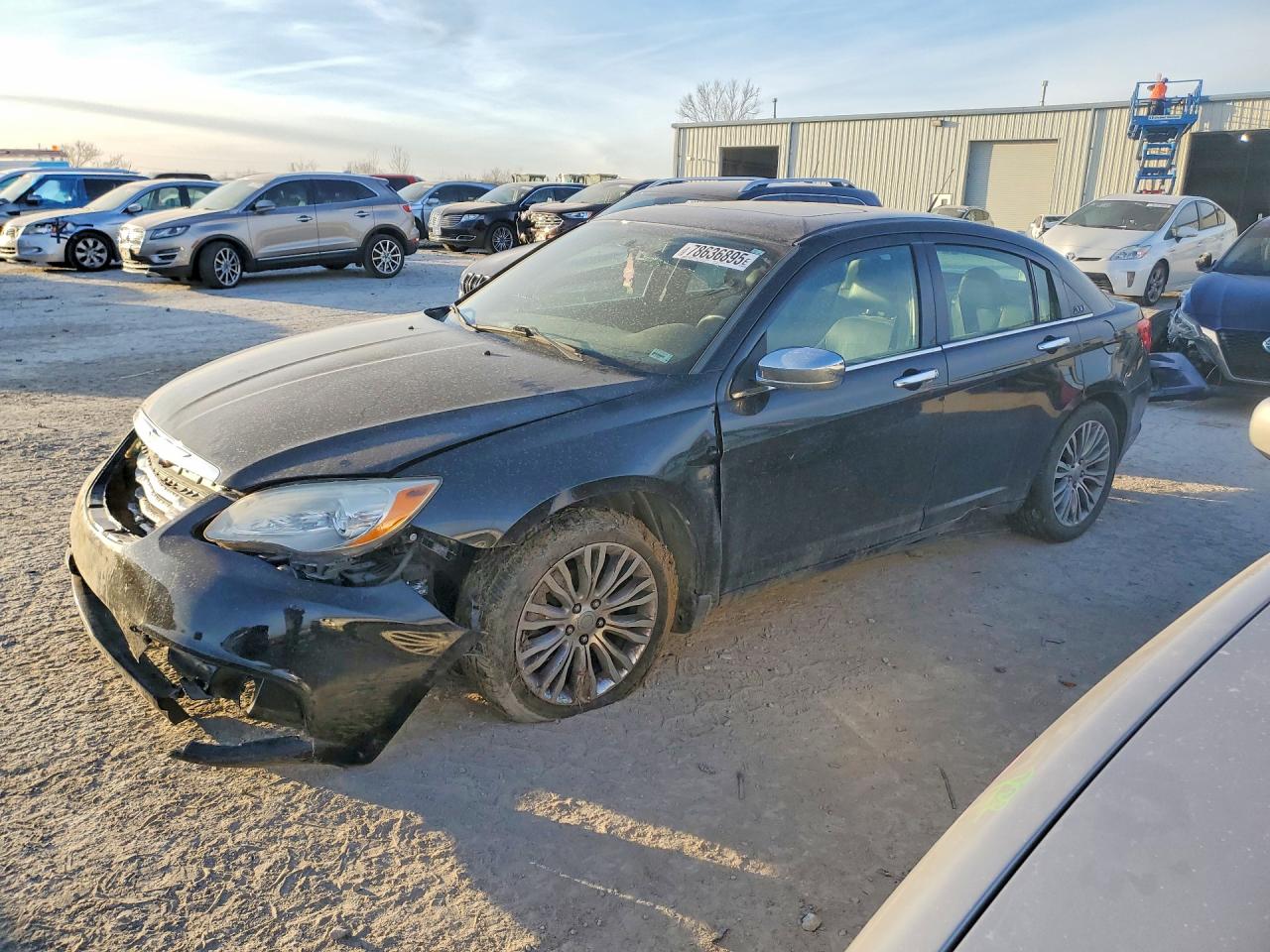 2011 Chrysler 200 Limited Black vin: 1C3BC2FG3BN505749