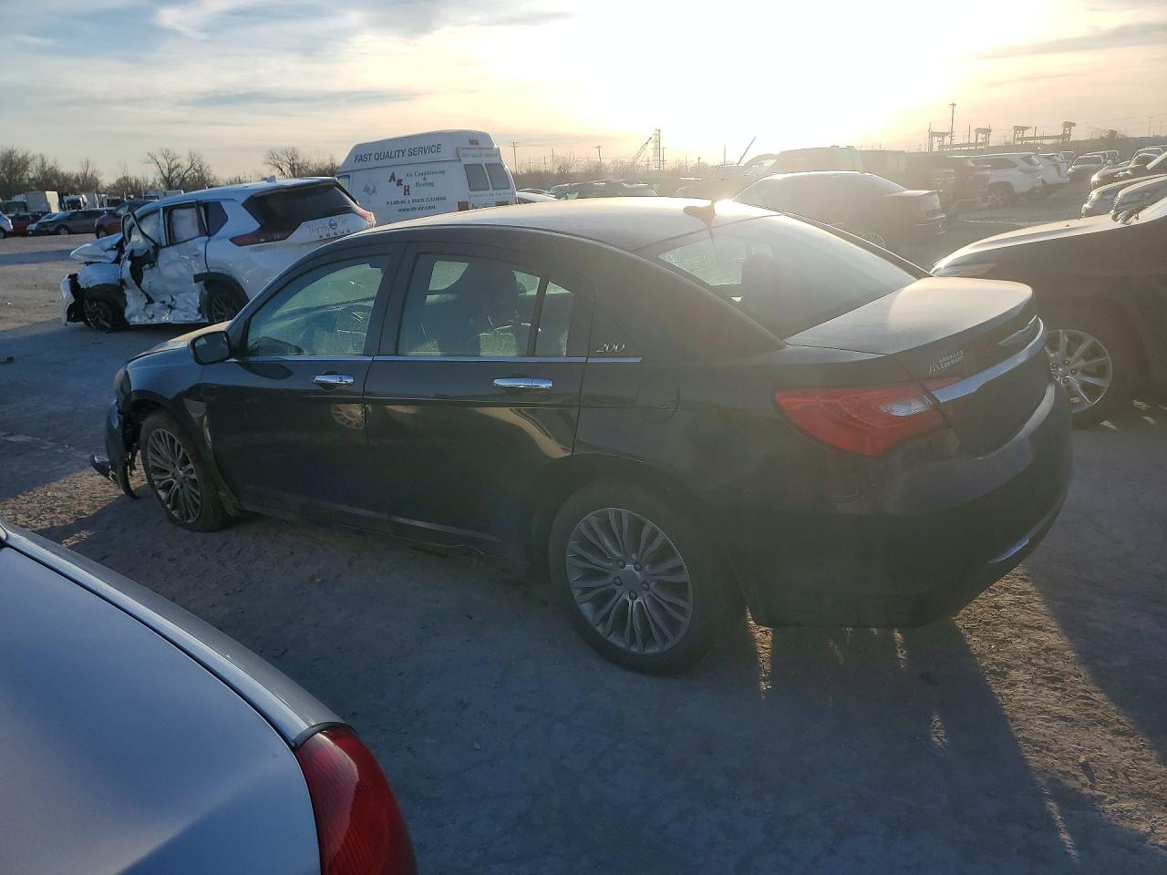 2011 Chrysler 200 Limited Black vin: 1C3BC2FG3BN505749