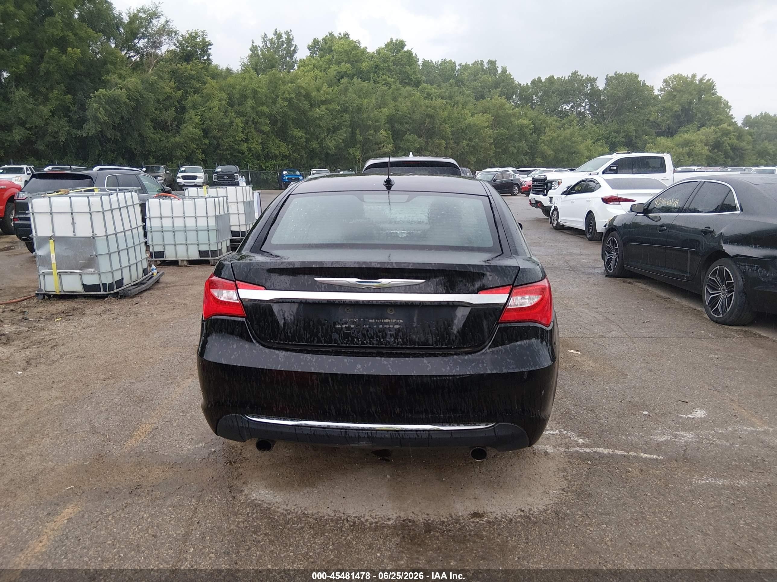 2011 Chrysler 200 Limited Black vin: 1C3BC2FG3BN599356