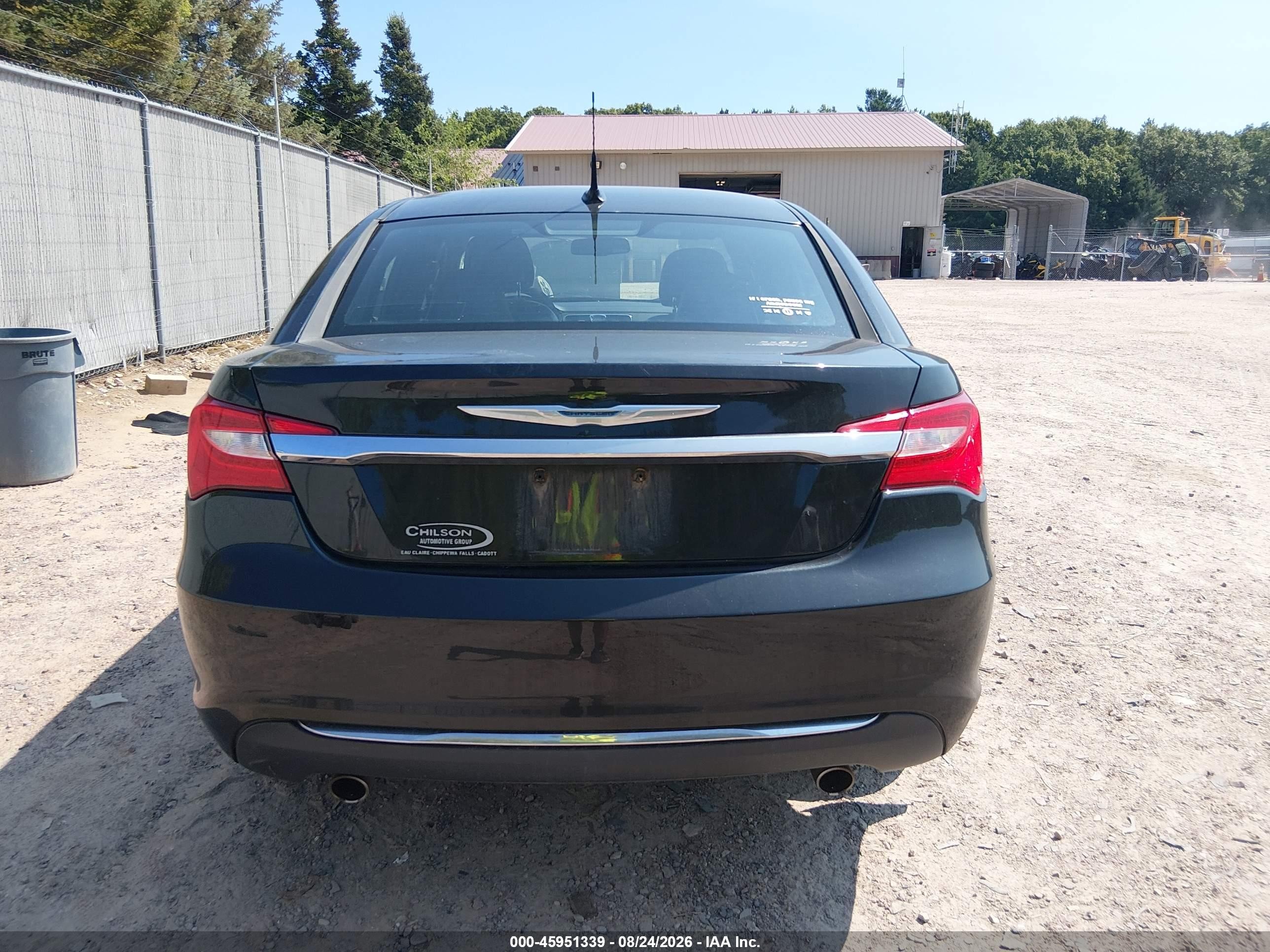 2011 Chrysler 200 Limited Черный vin: 1C3BC2FG5BN517689
