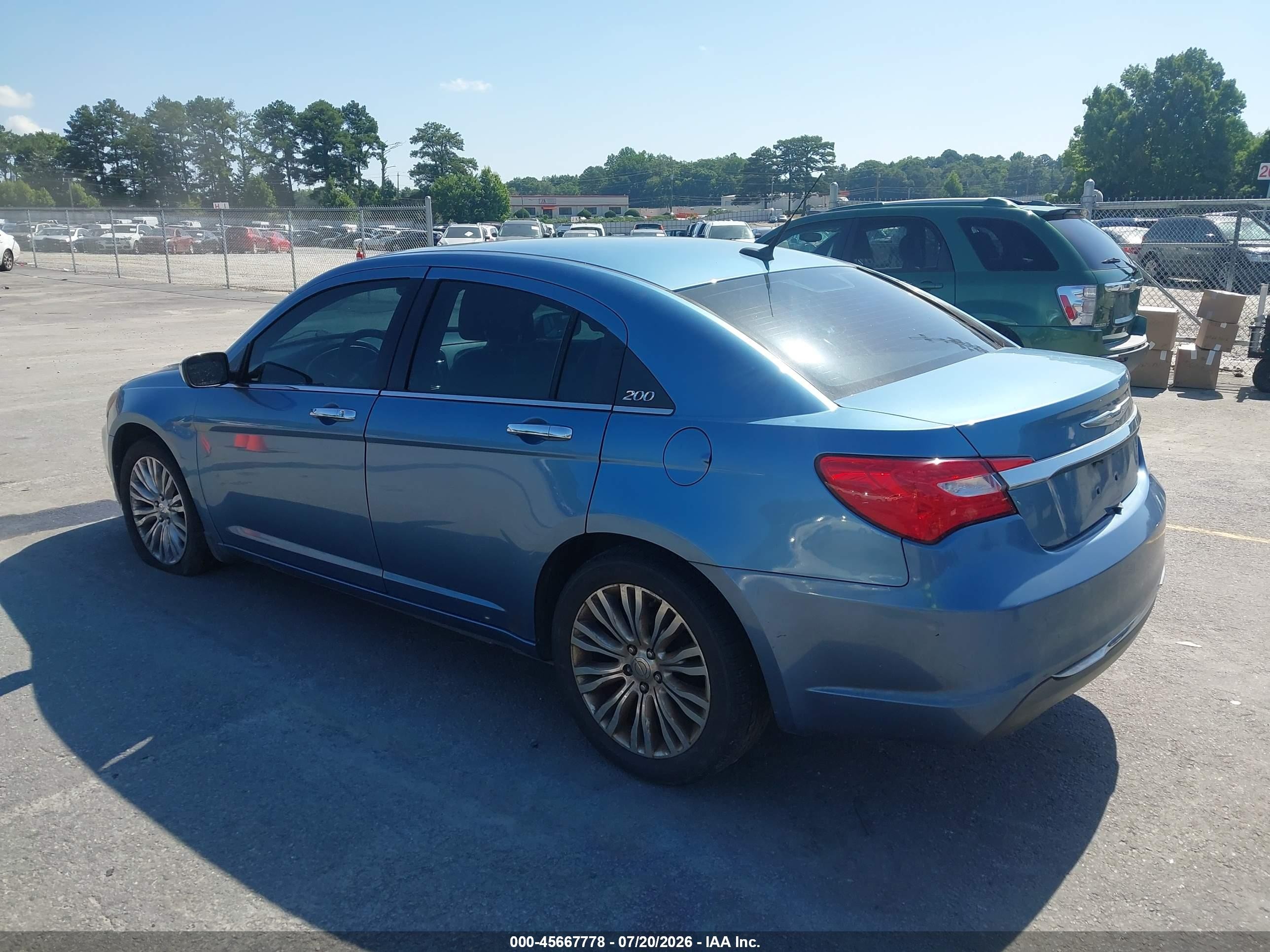 2011 Chrysler 200 Limited Gray vin: 1C3BC2FG7BN533120