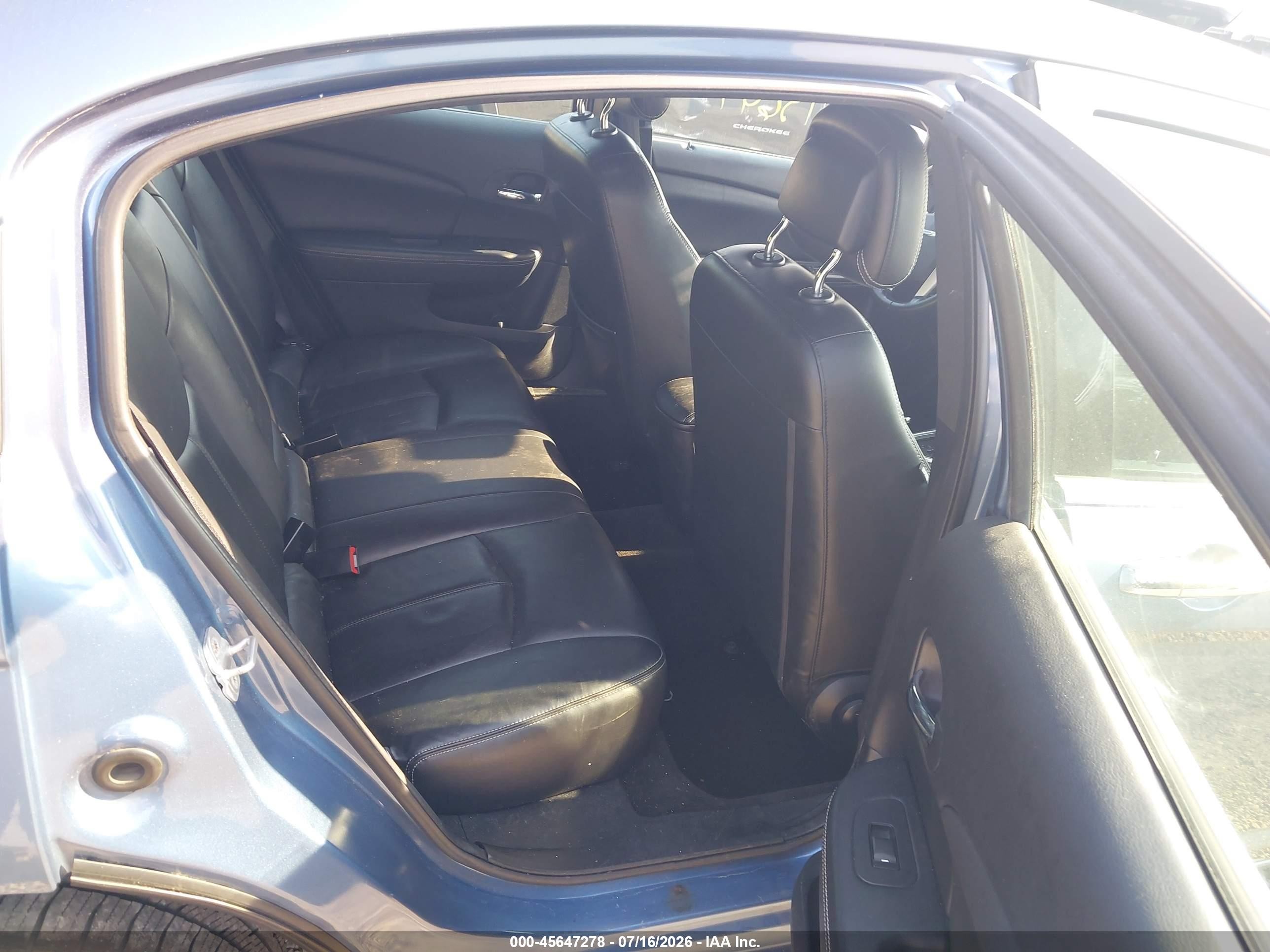2011 Chrysler 200 Limited Синий vin: 1C3BC2FG7BN571754