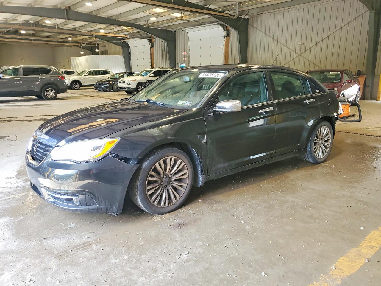 2011 Chrysler 200 Limited Black vin: 1C3BC2FG9BN516576