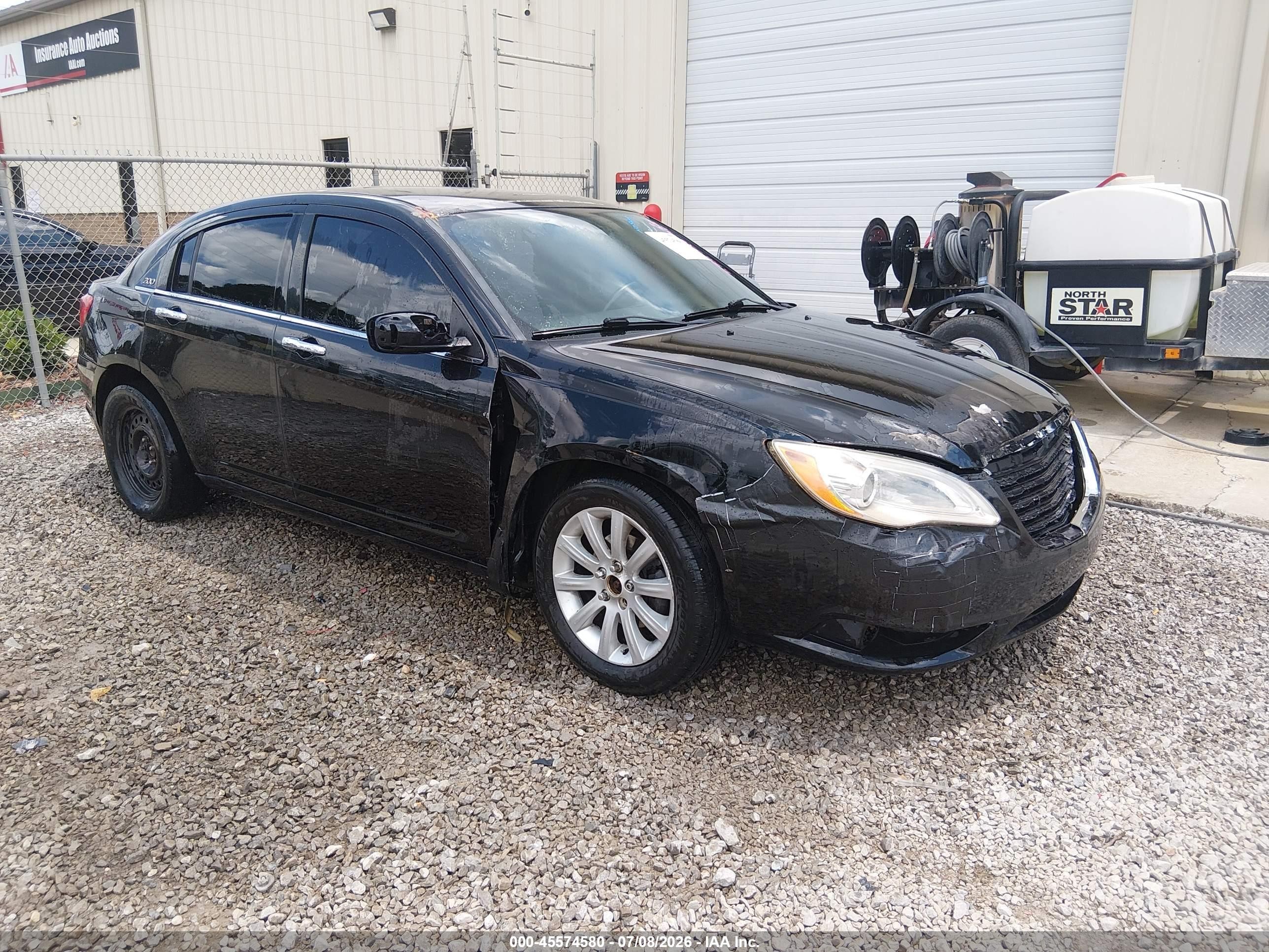 2011 Chrysler 200 Limited Black vin: 1C3BC2FG9BN596784