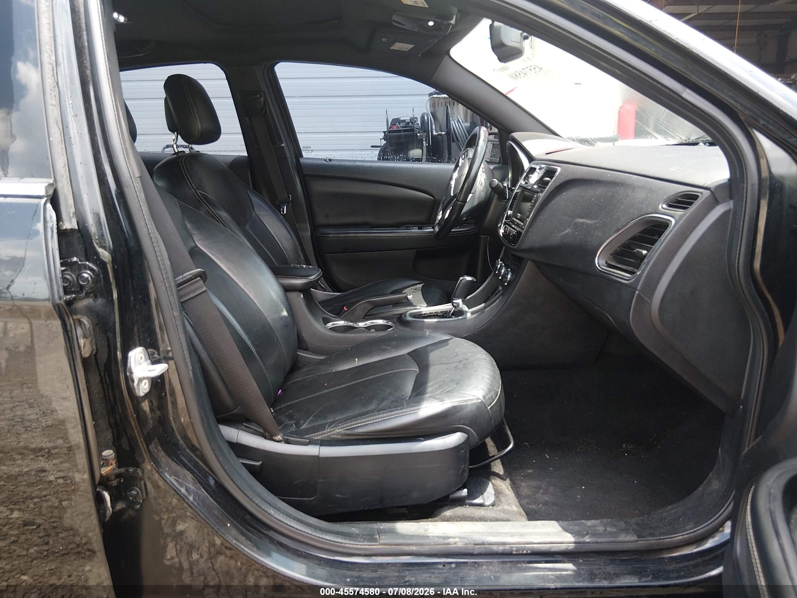 2011 Chrysler 200 Limited Black vin: 1C3BC2FG9BN596784