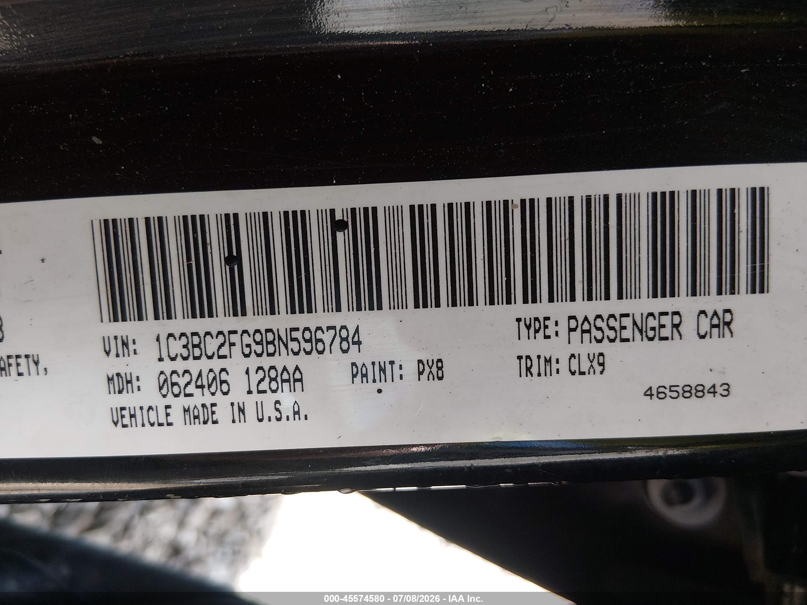 2011 Chrysler 200 Limited Black vin: 1C3BC2FG9BN596784