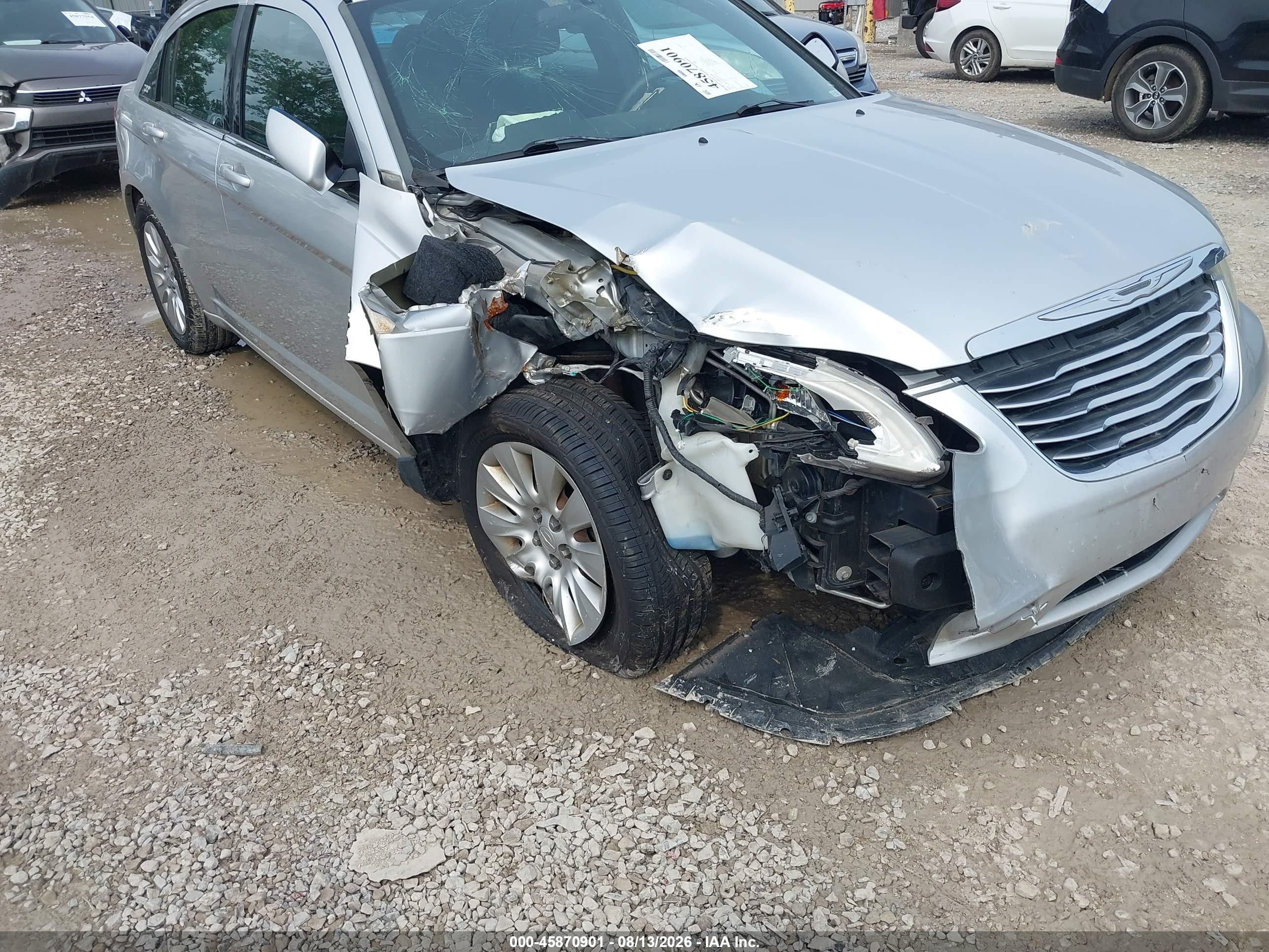 2011 Chrysler 200 Lx Silver vin: 1C3BC4FB0BN550972