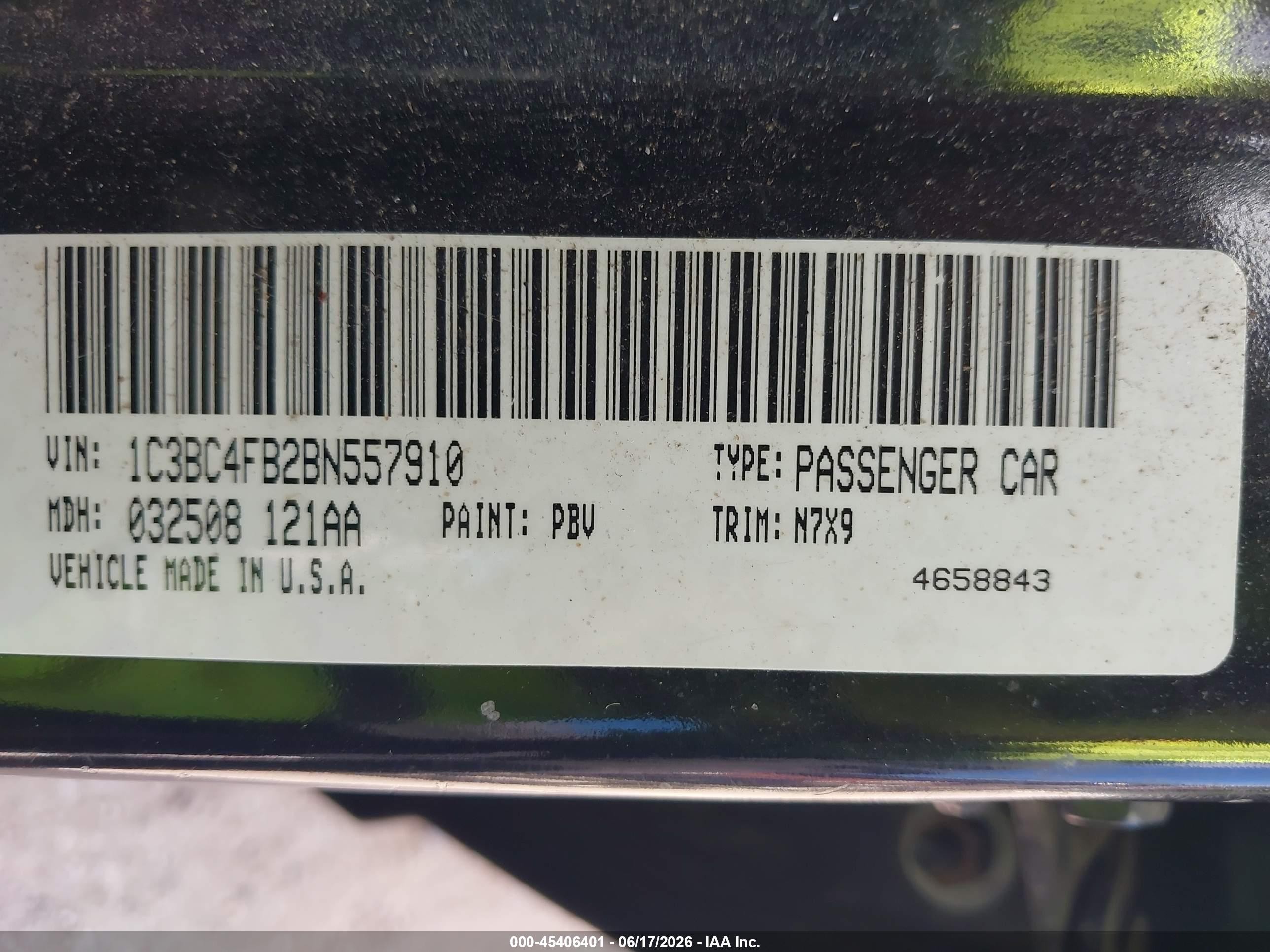2011 Chrysler 200 Lx Navy vin: 1C3BC4FB2BN557910