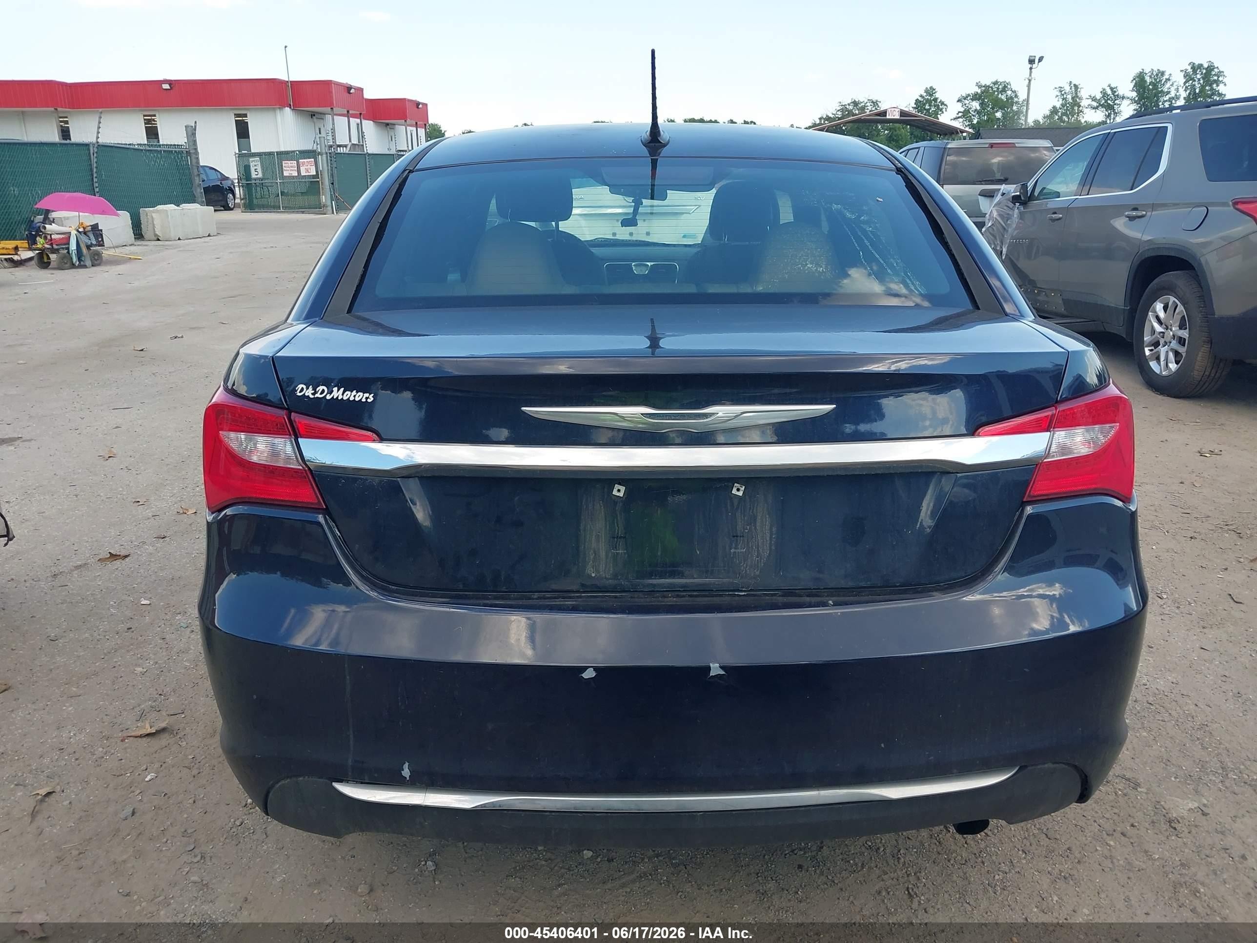 2011 Chrysler 200 Lx Navy vin: 1C3BC4FB2BN557910
