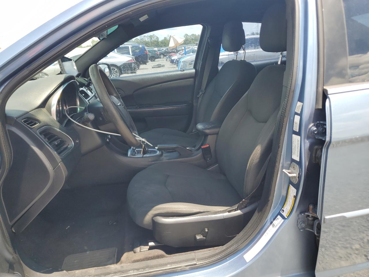 2011 Chrysler 200 Lx Blue vin: 1C3BC4FB6BN545601
