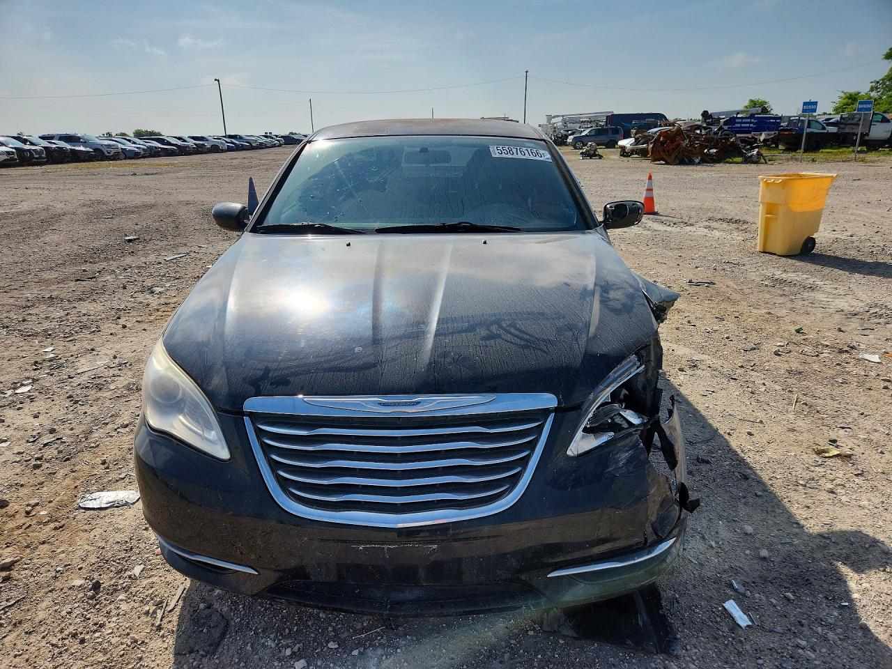 2011 Chrysler 200 Lx Black vin: 1C3BC4FB6BN618563
