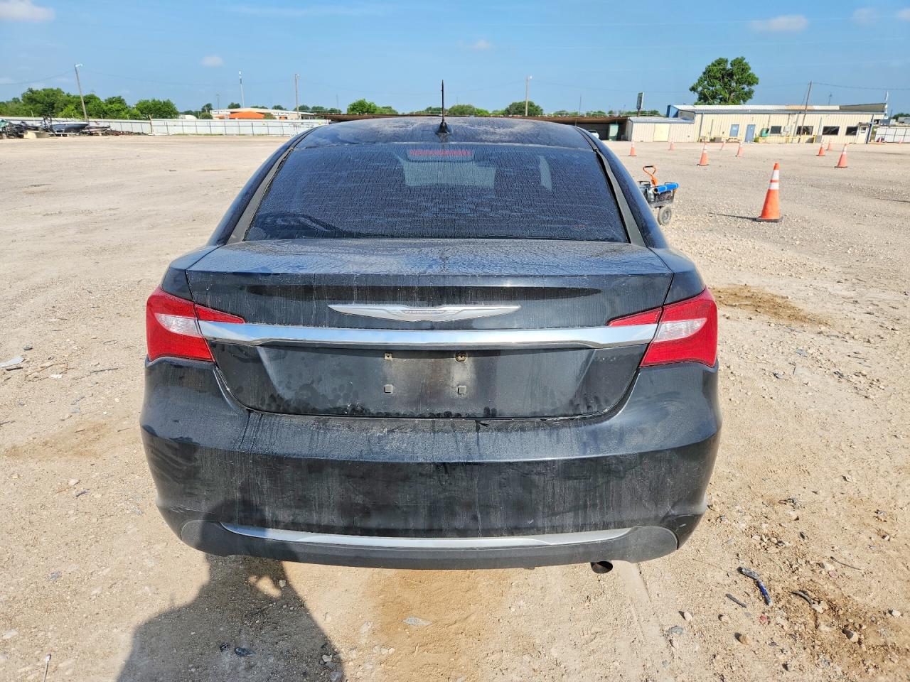 2011 Chrysler 200 Lx Black vin: 1C3BC4FB6BN618563
