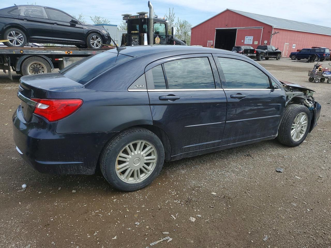 2011 Chrysler 200 Lx Black vin: 1C3BC4FB8BN519775