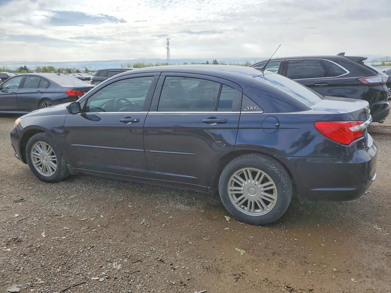 2011 Chrysler 200 Lx Black vin: 1C3BC4FB8BN519775