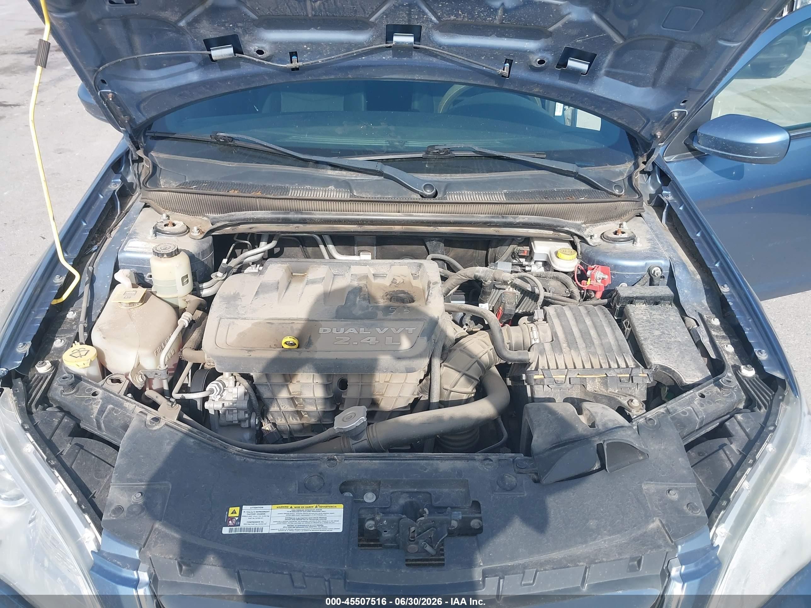 2011 Chrysler 200 Lx Blue vin: 1C3BC4FB9BN566734