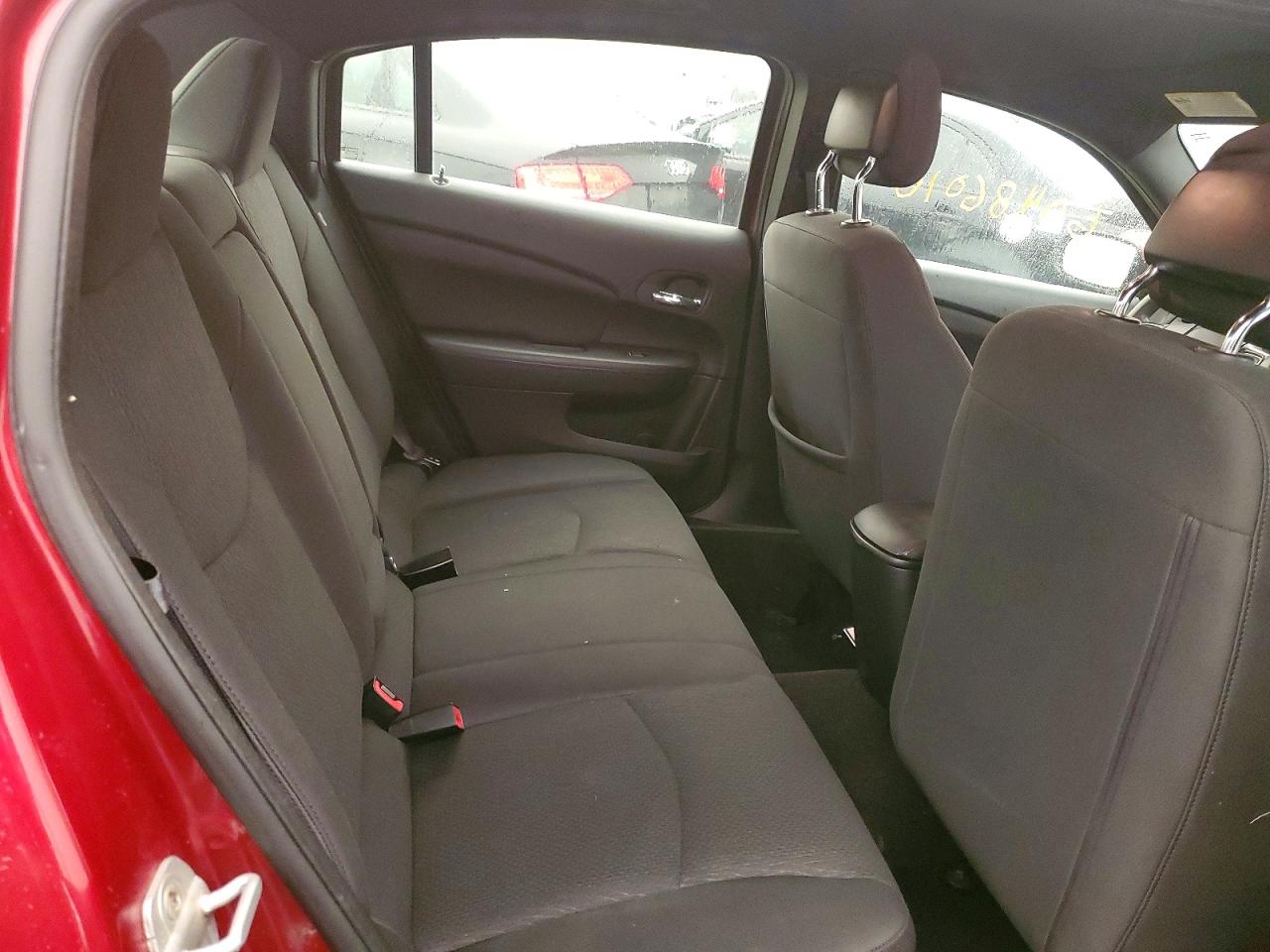 2011 Chrysler 200 Lx Red vin: 1C3BC4FBXBN538263