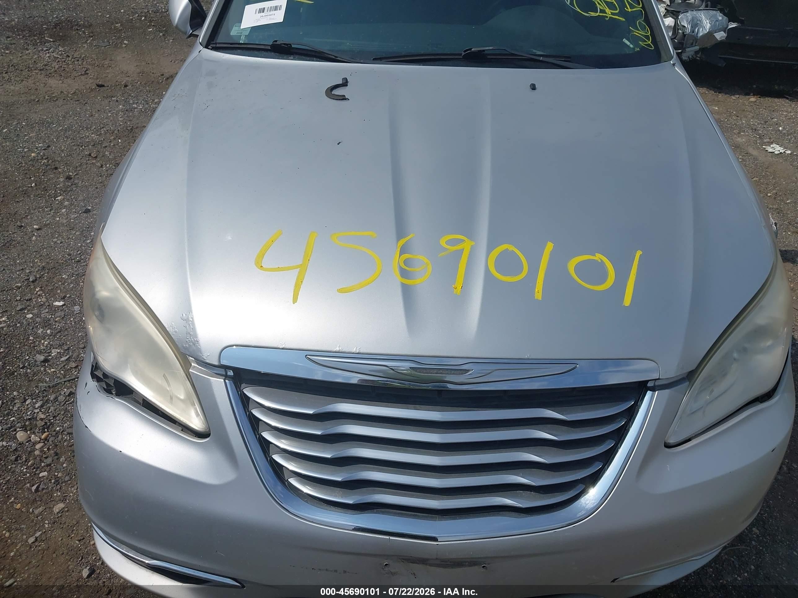 2011 Chrysler 200 Lx Silver vin: 1C3BC4FG5BN530972