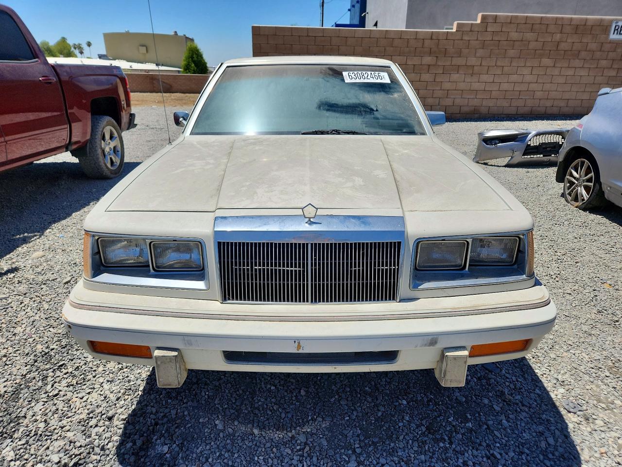 1987 Chrysler Lebaron Белый vin: 1C3BC56D7HF168495