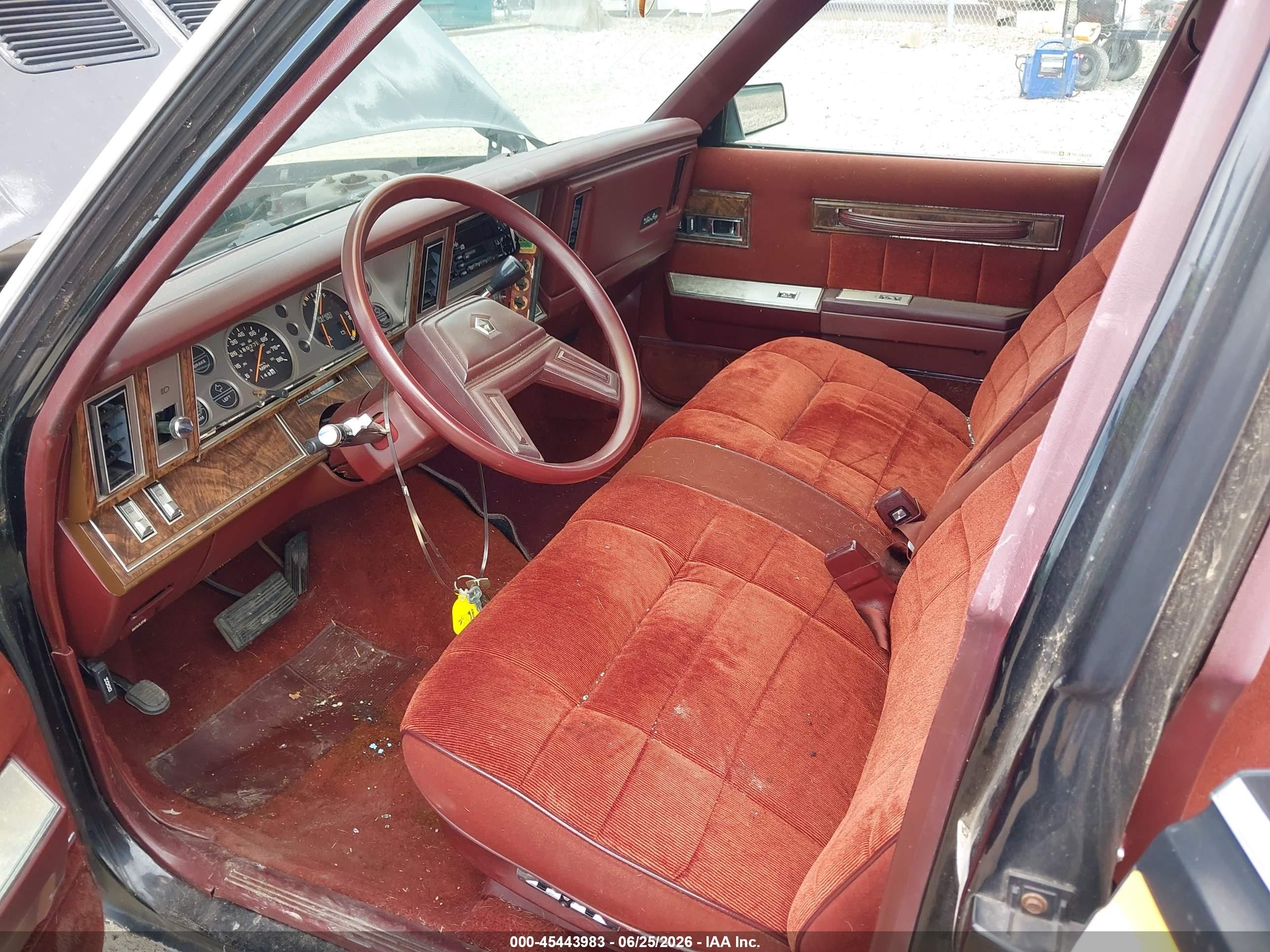 1986 Chrysler Lebaron Town And Country Brown vin: 1C3BC59E4GF104305