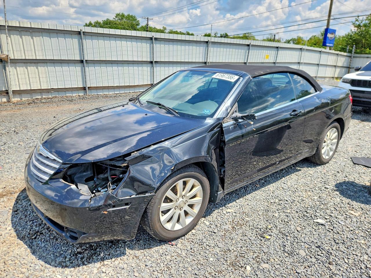 2010 Chrysler Sebring Touring Черный vin: 1C3BC5ED0AN137991