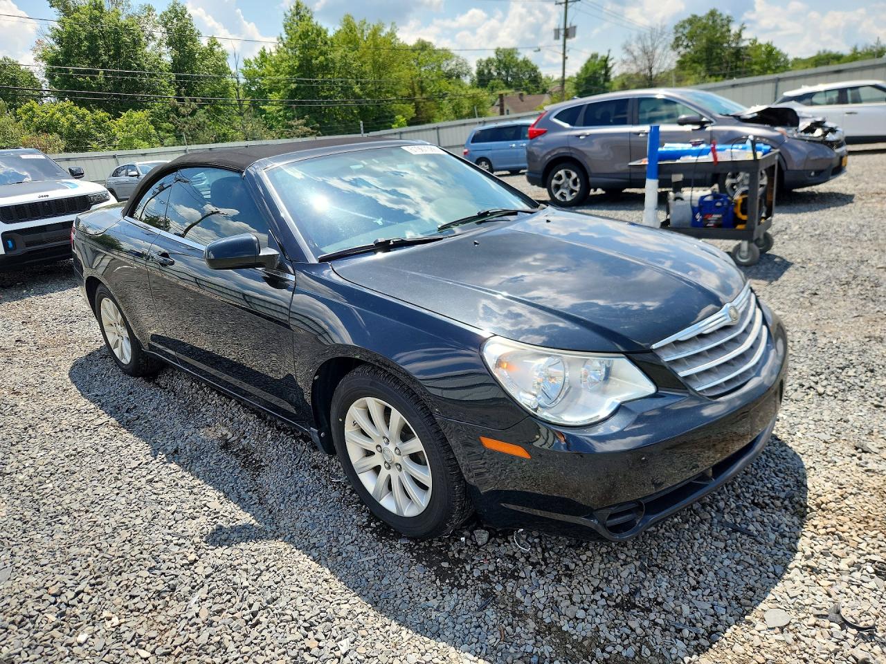 2010 Chrysler Sebring Touring Черный vin: 1C3BC5ED0AN137991