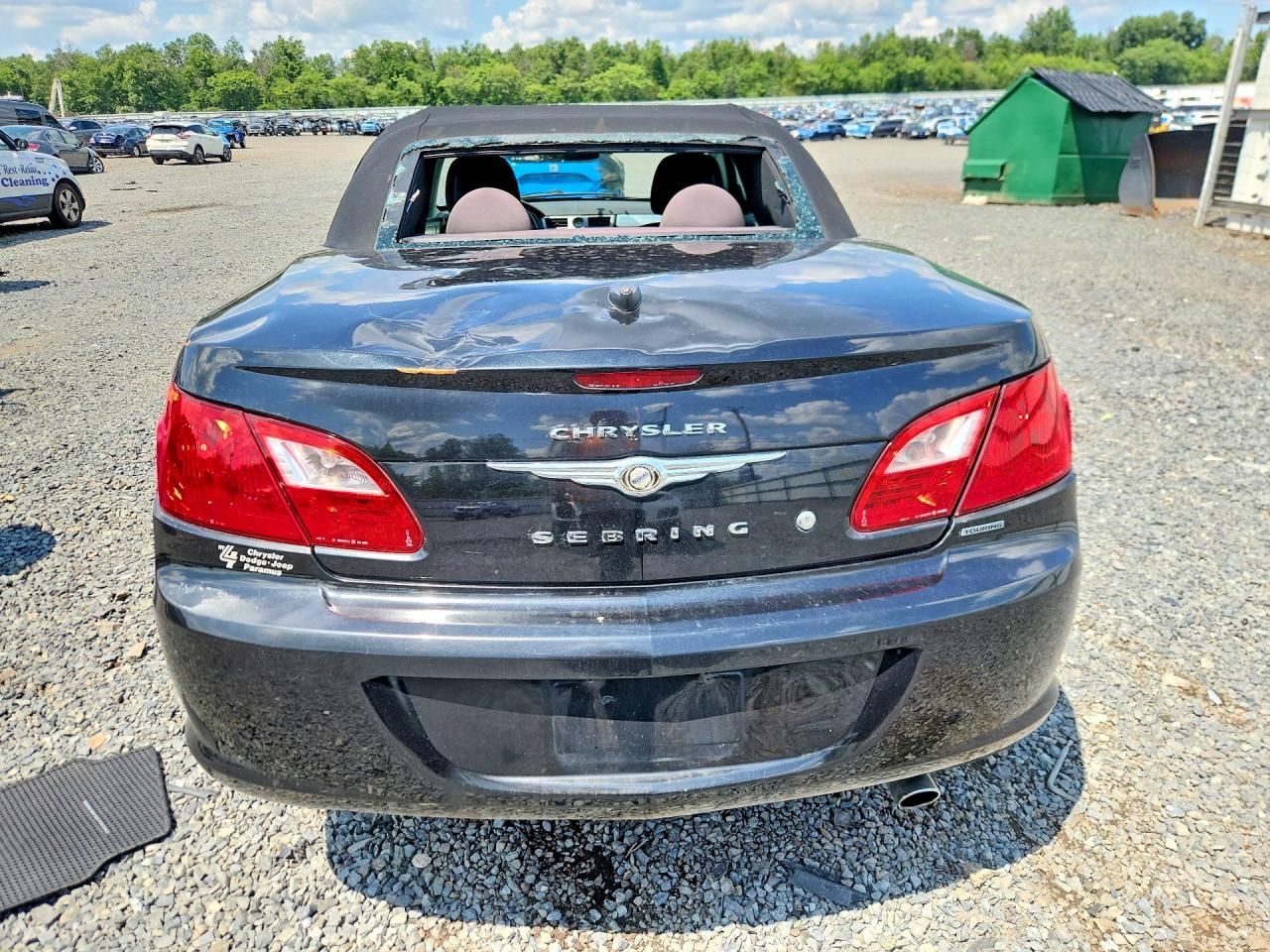 2010 Chrysler Sebring Touring Черный vin: 1C3BC5ED0AN137991