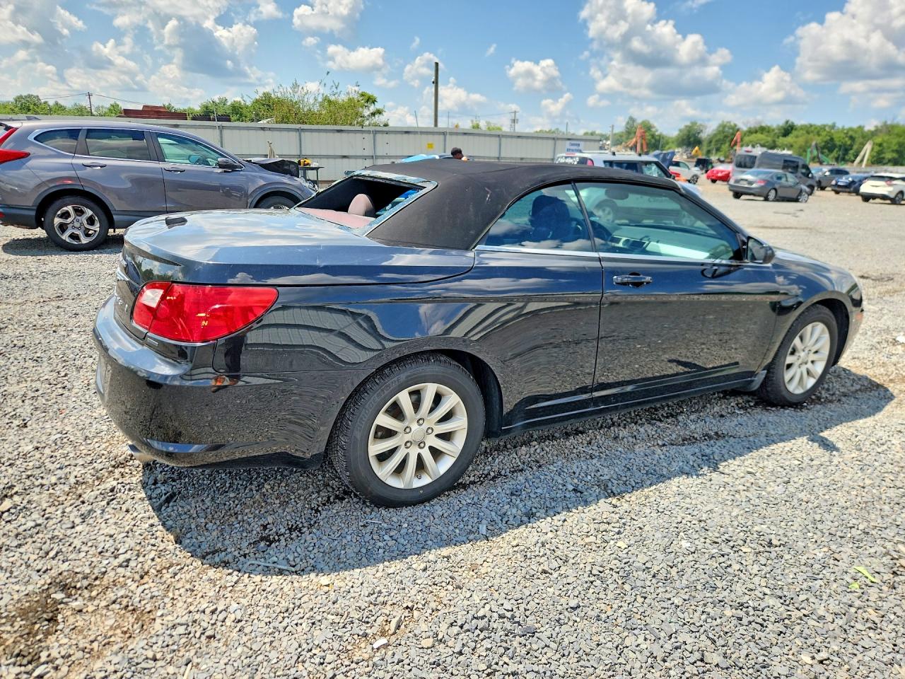 2010 Chrysler Sebring Touring Черный vin: 1C3BC5ED0AN137991
